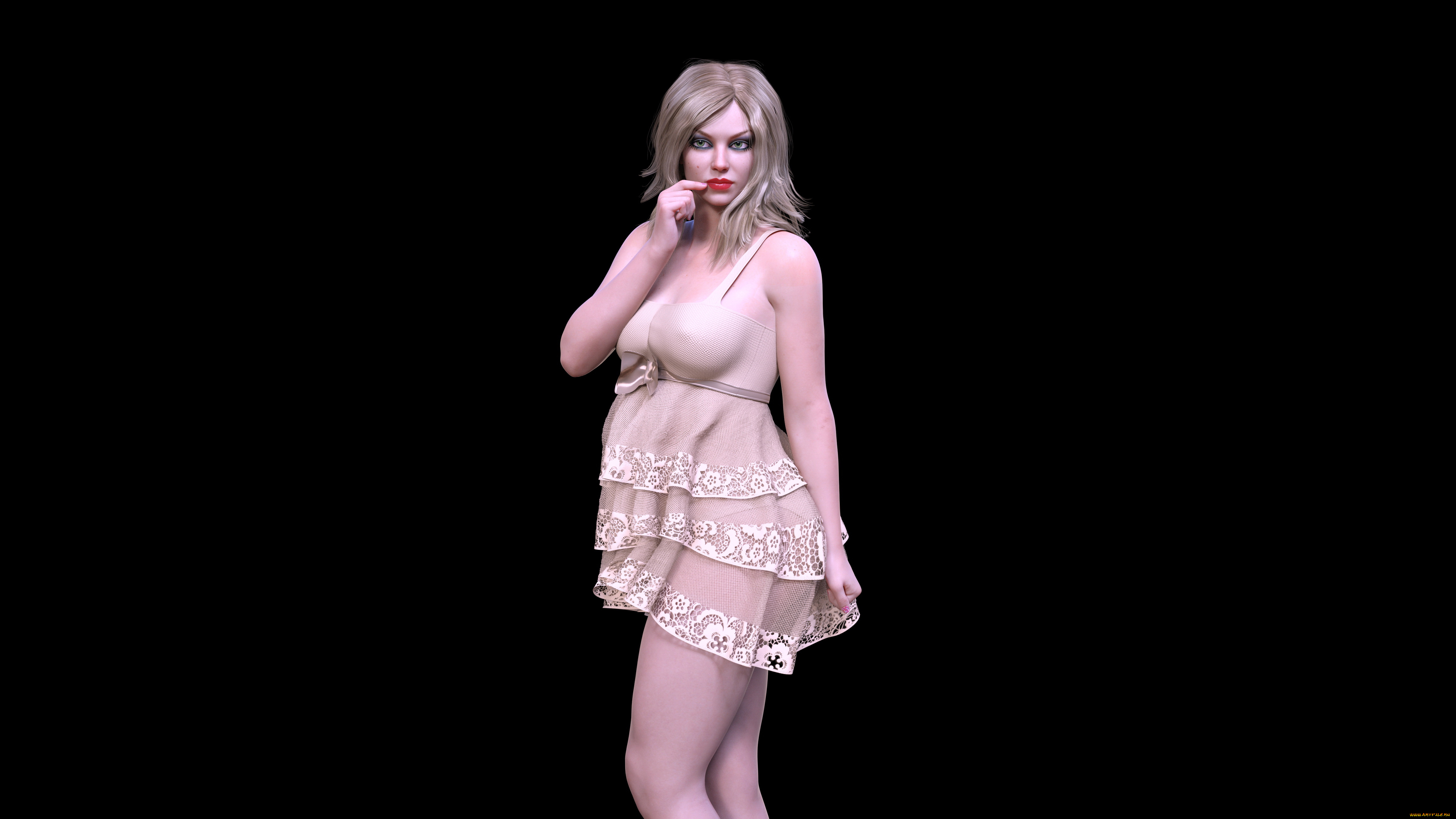 3д, графика, люди, , people, фон, взгляд, девушка