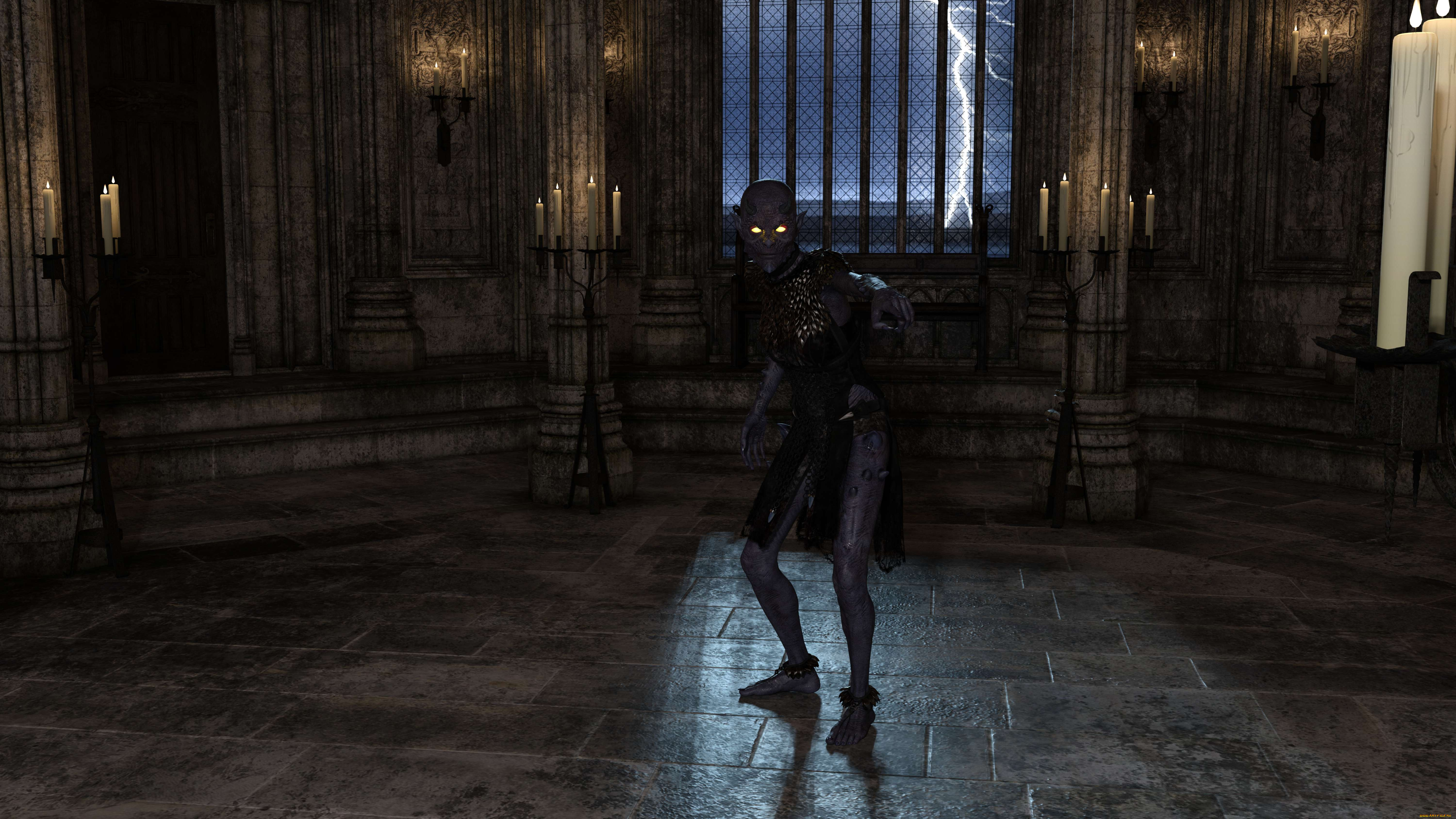 3д, графика, существа, , creatures, существо