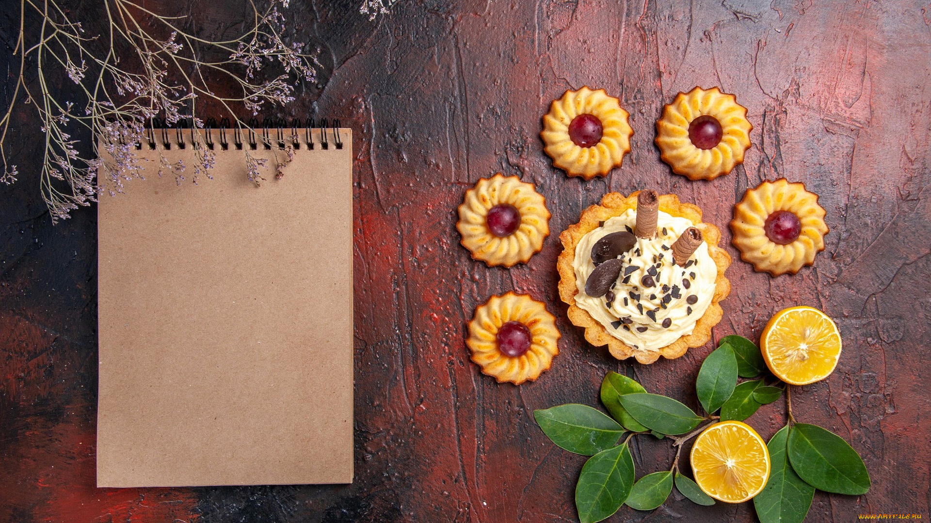 еда, пирожные, , кексы, , печенье, печенье