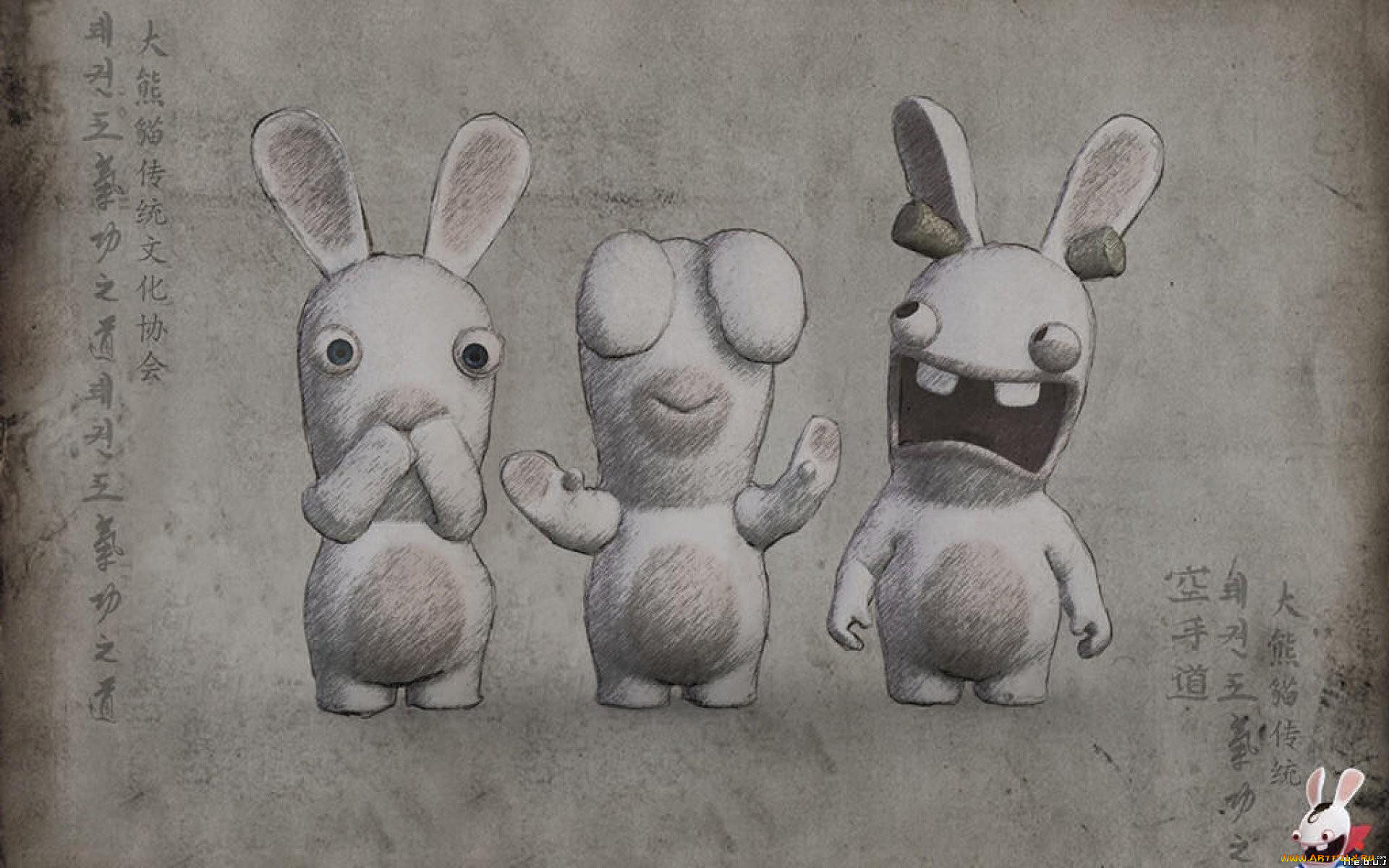 видео, игры, rayman, raving, rabbids, кролики