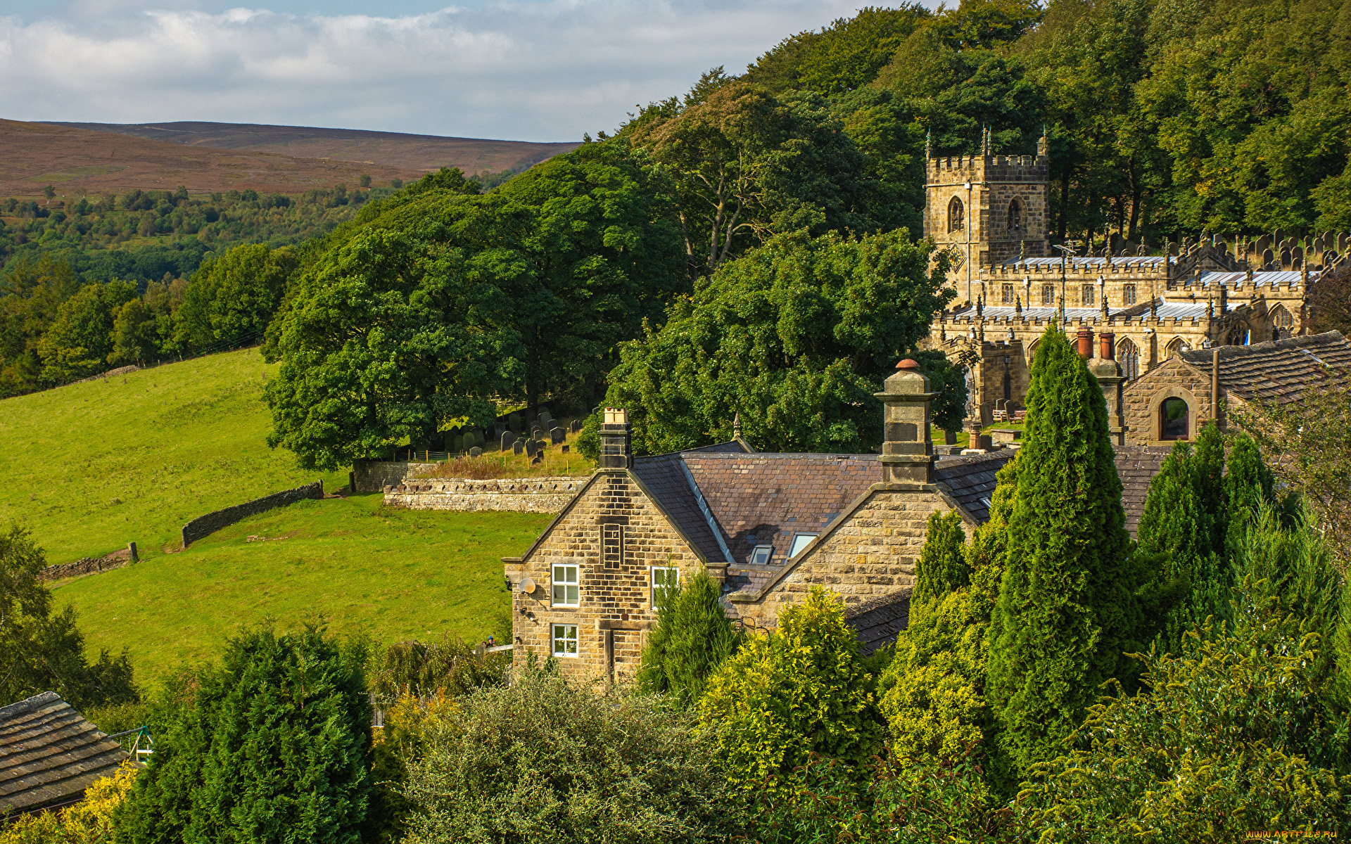 high, bradfield, church, south, yorkshire, england, города, -, католические, соборы, , костелы, , аббатства, high, bradfield, church, south, yorkshire