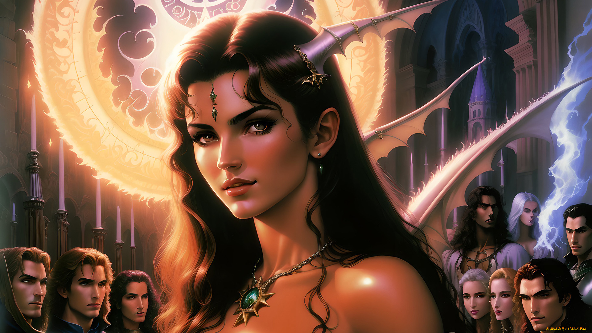 фэнтези, демоны, нейросети, графика, нейроарт, ai, art, нейронные, сети, рисунки, нейро, искусство