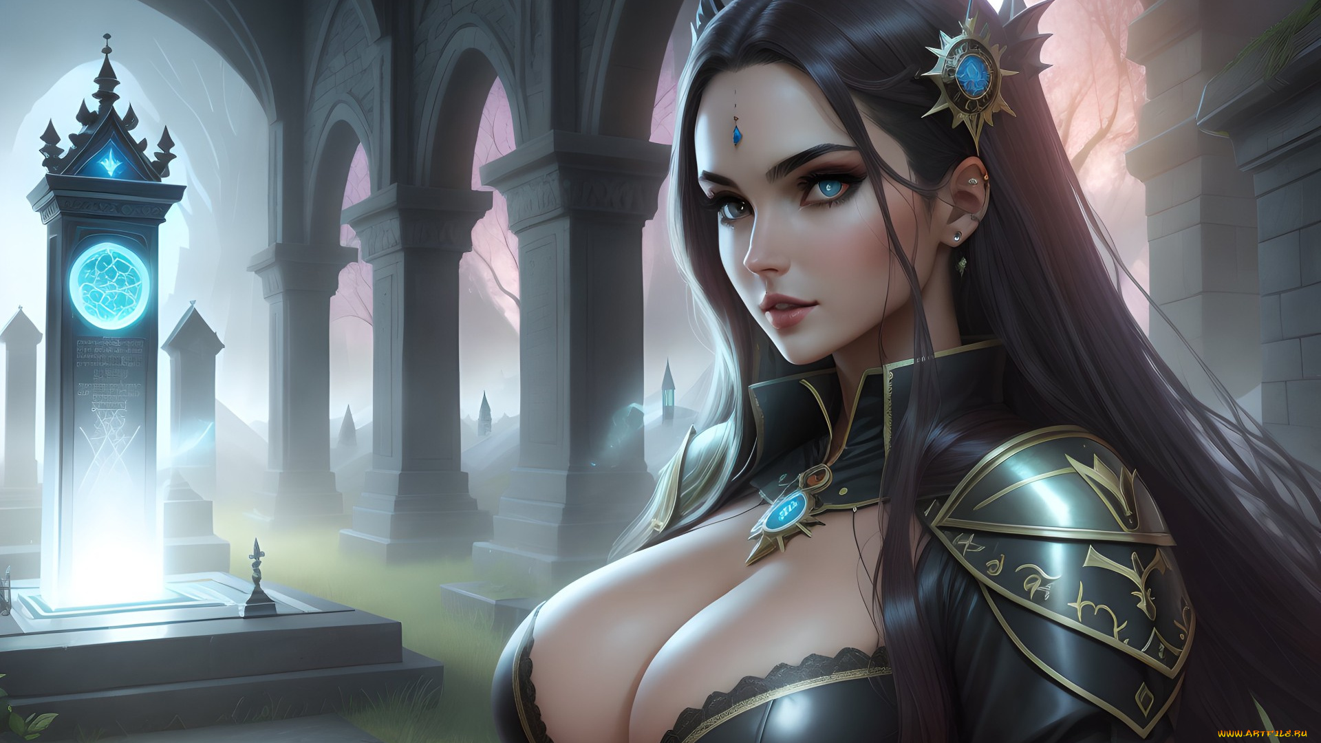 фэнтези, девушки, нейросети, графика, нейроарт, ai, art, нейронные, сети, рисунки, нейро, искусство