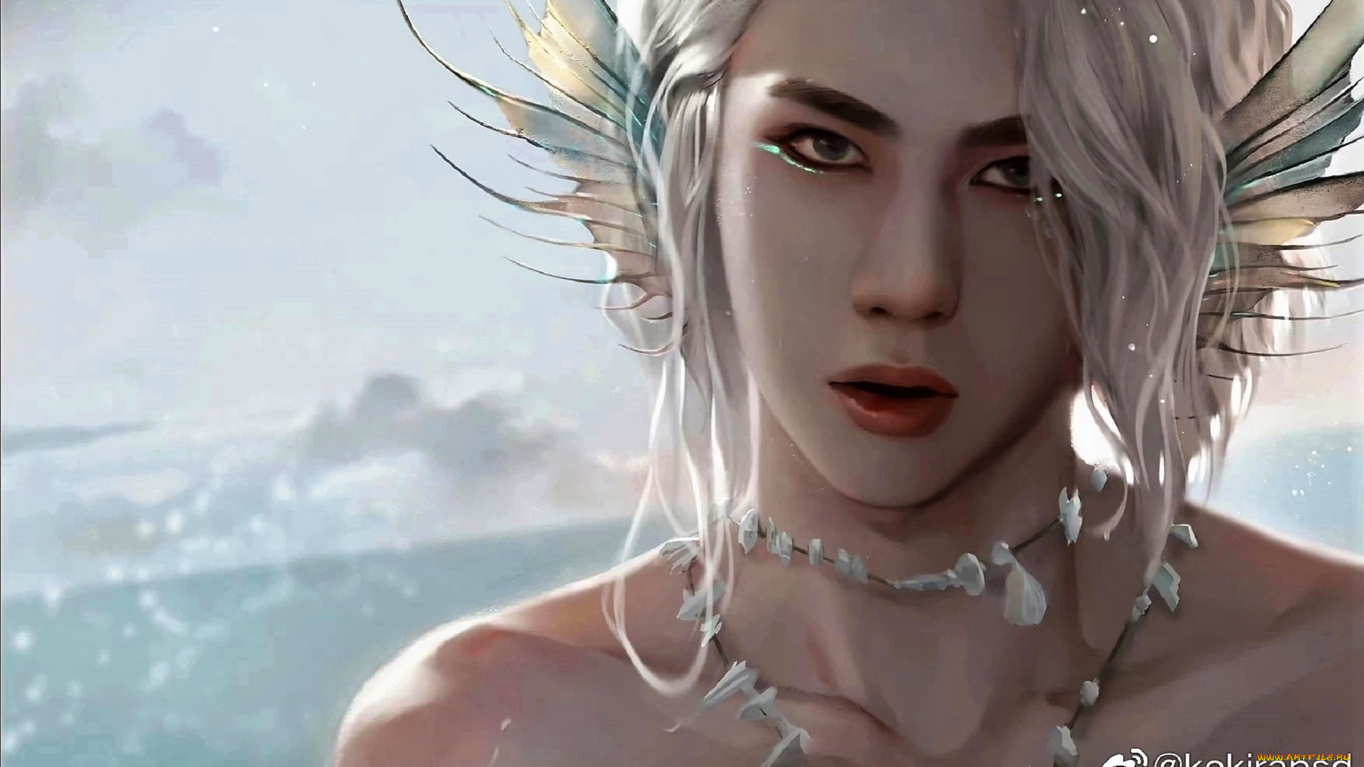 фэнтези, русалки, ван, ибо, русалка