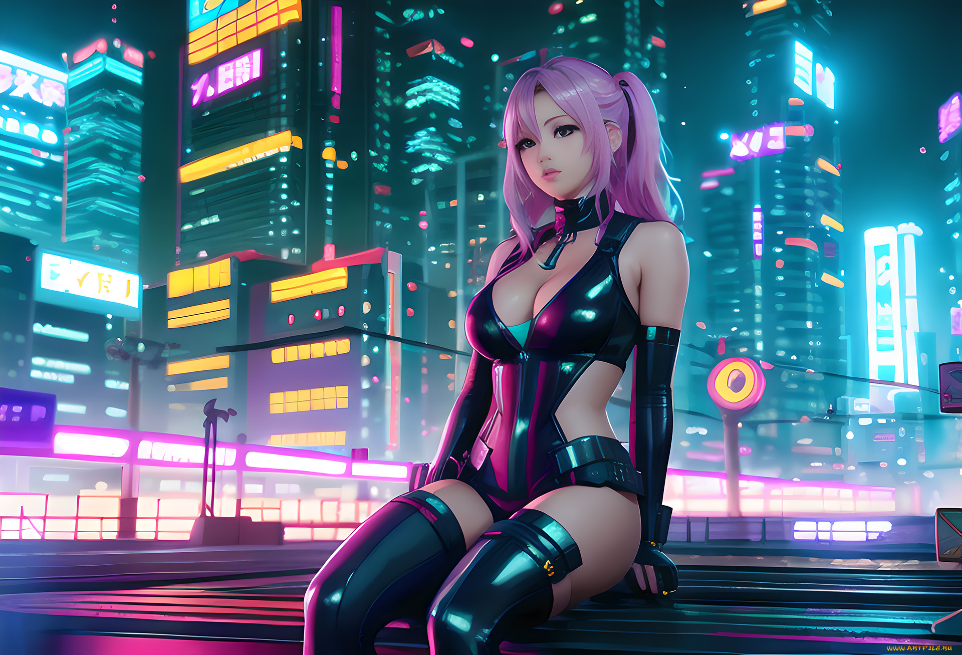 аниме, город, , улицы, , интерьер, , здания, нейросети, графика, нейроарт, ai, art, нейронные, сети, рисунки, нейро, искусство