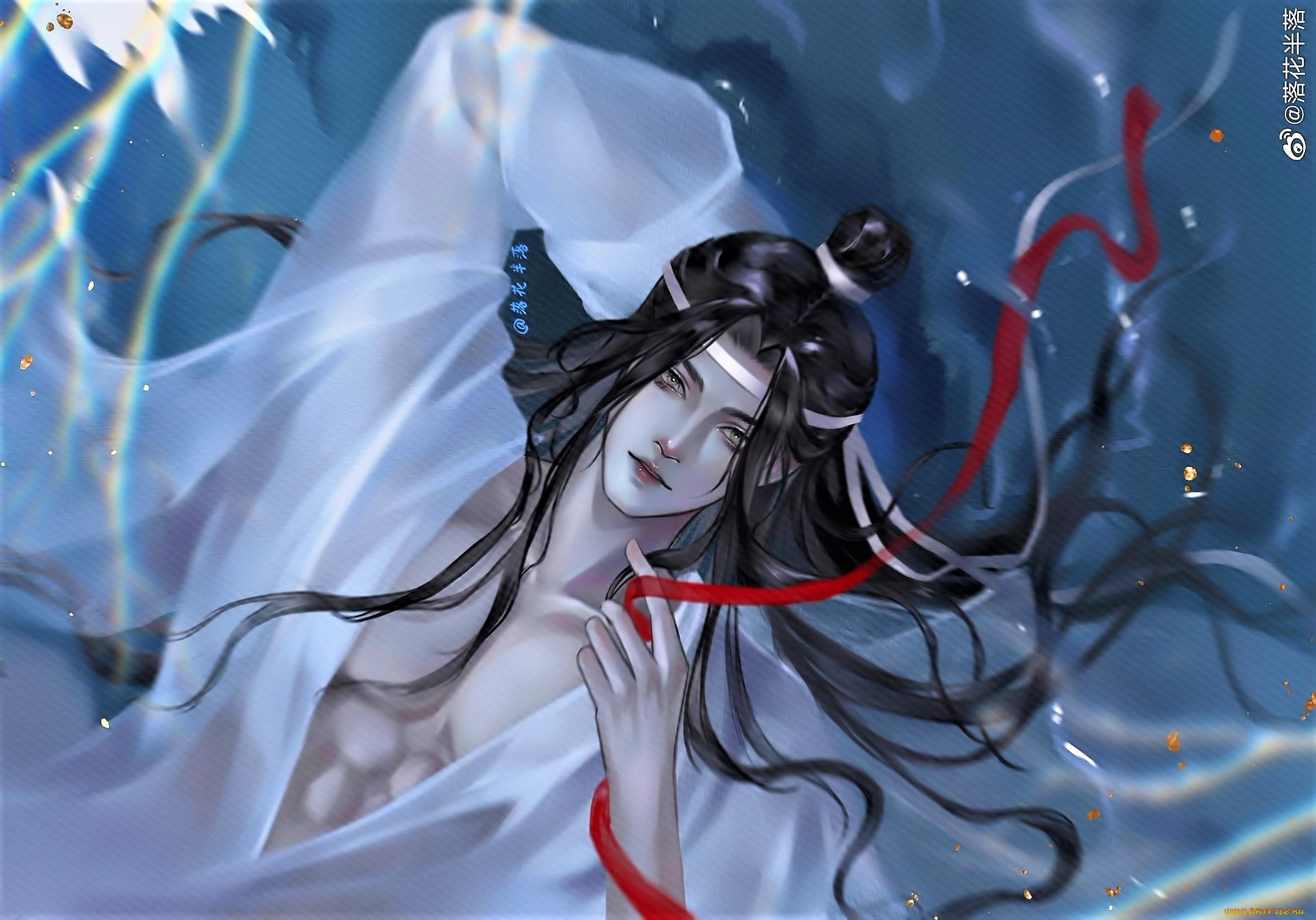 аниме, mo, dao, zu, shi, лань, ванцзи, лента