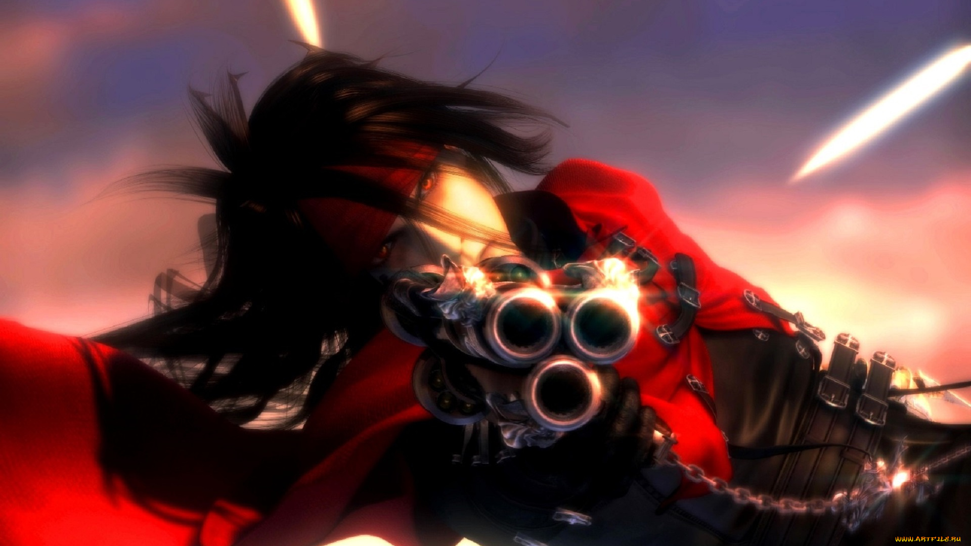 видео, игры, final, fantasy, vii, парень, оружие