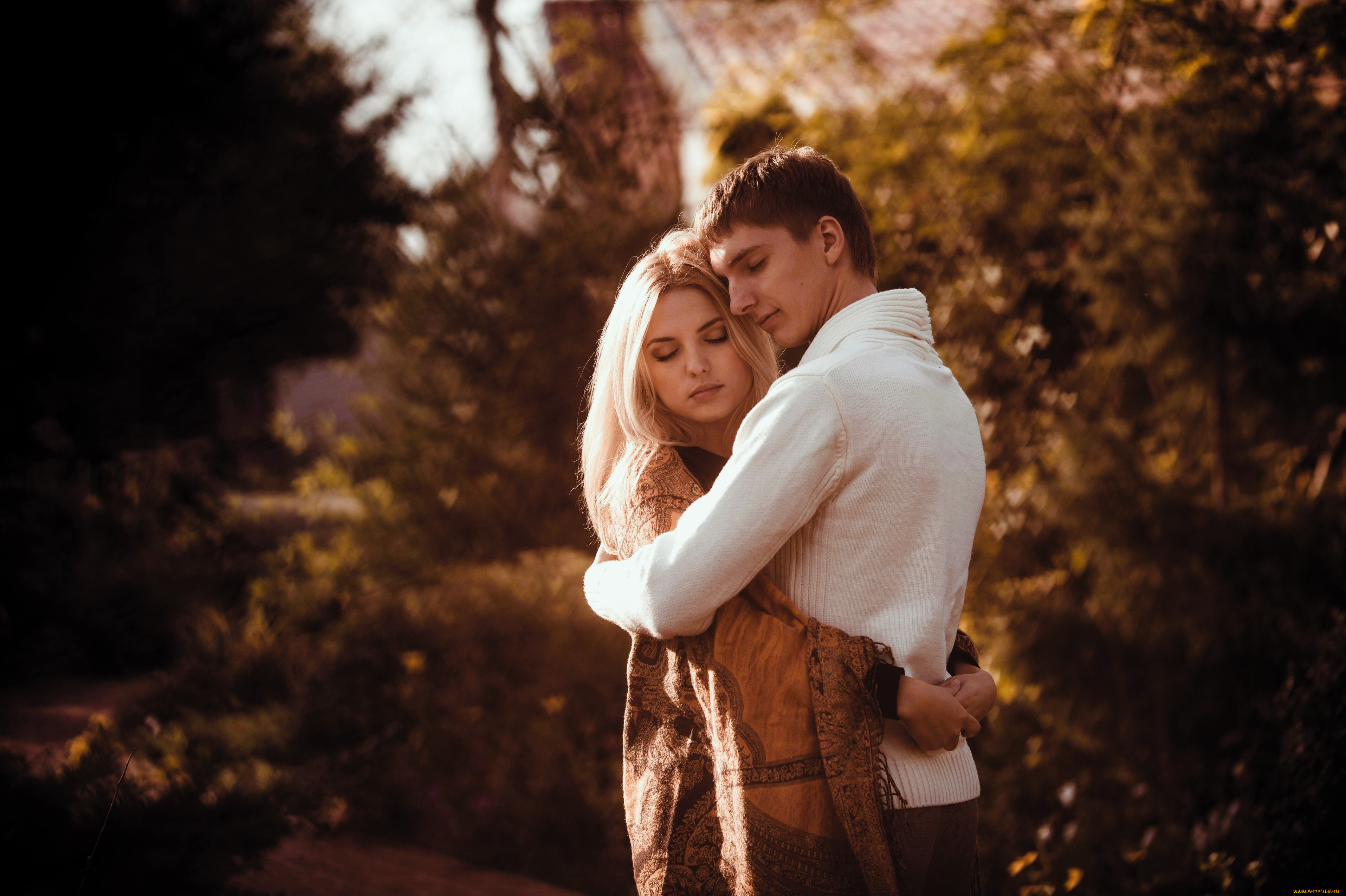 разное, мужчина, женщина, девушка, парень, пара, любовь, аллея