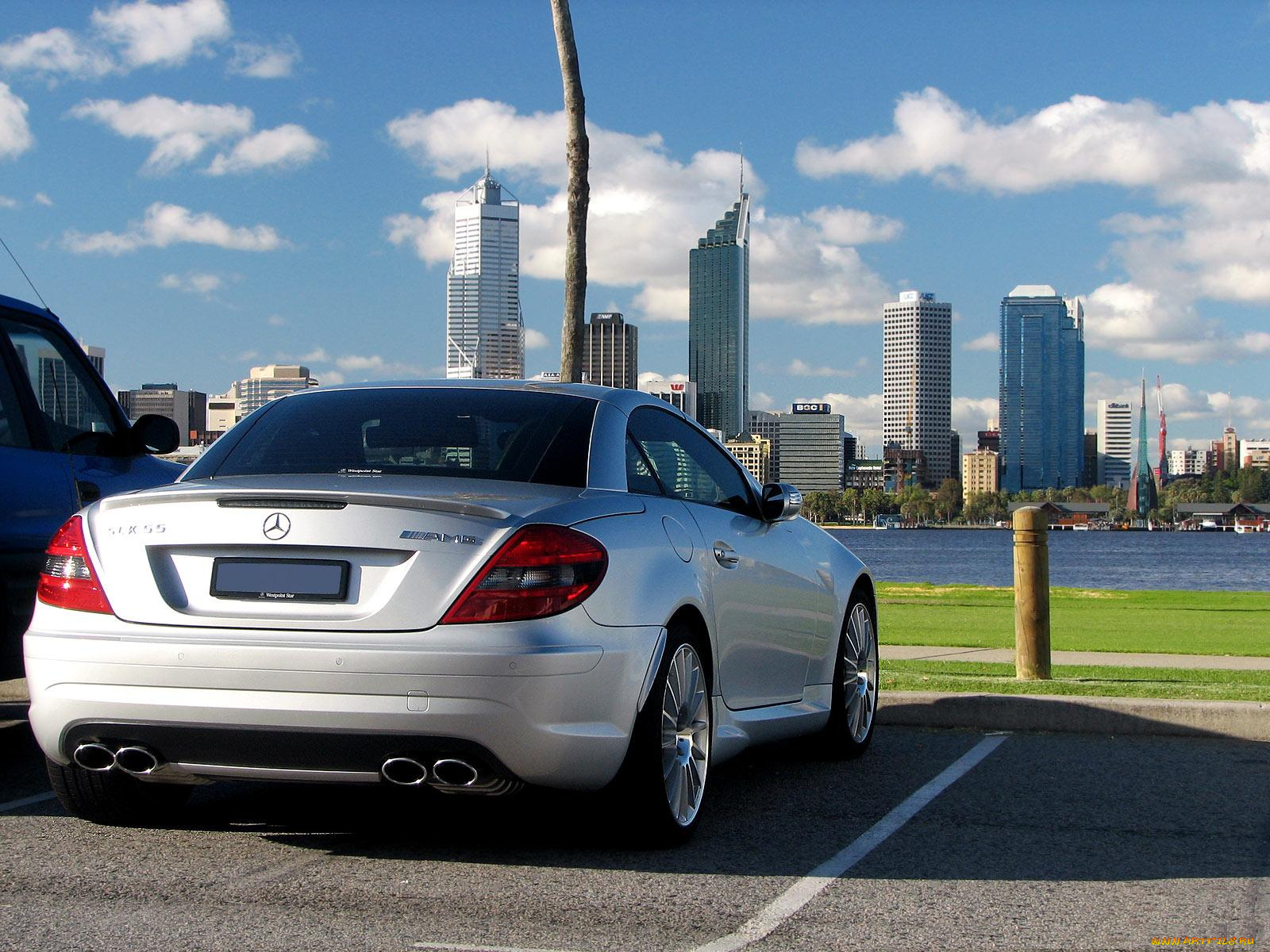 amg, slk55, автомобили, mercedes, benz