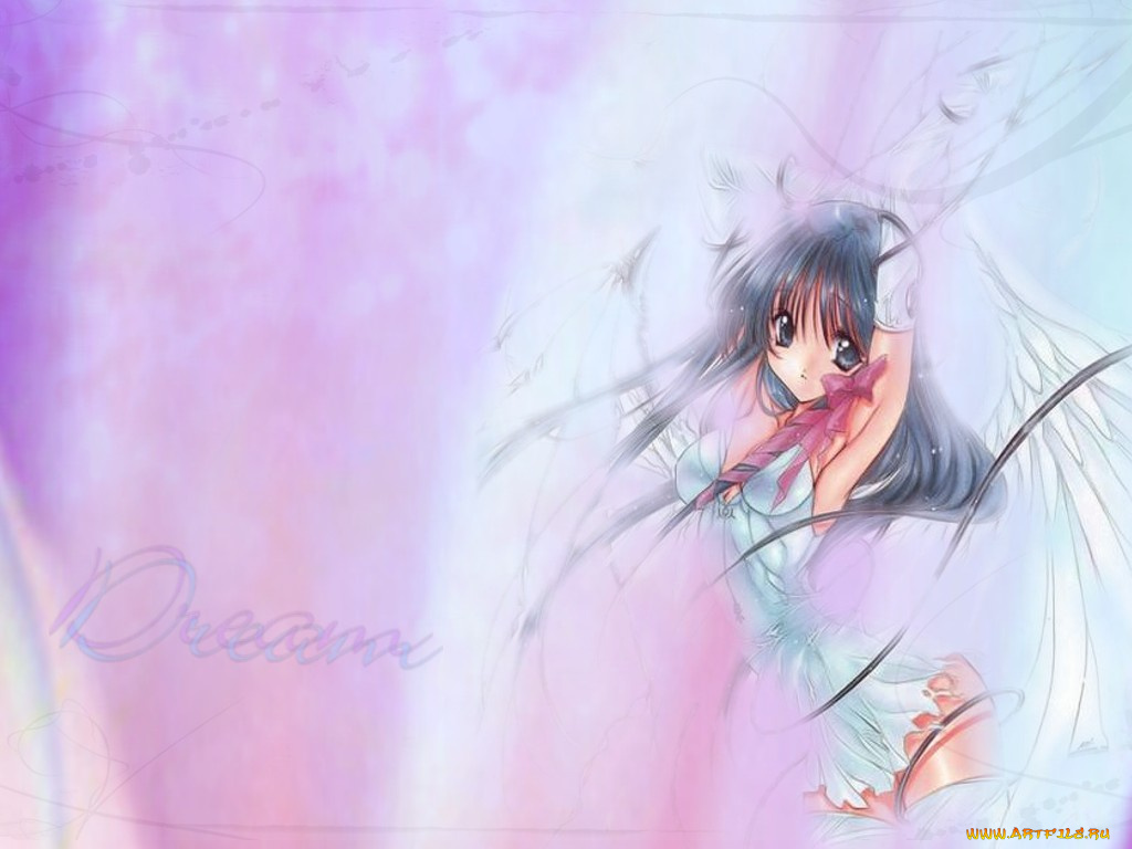 аниме, angel, dust