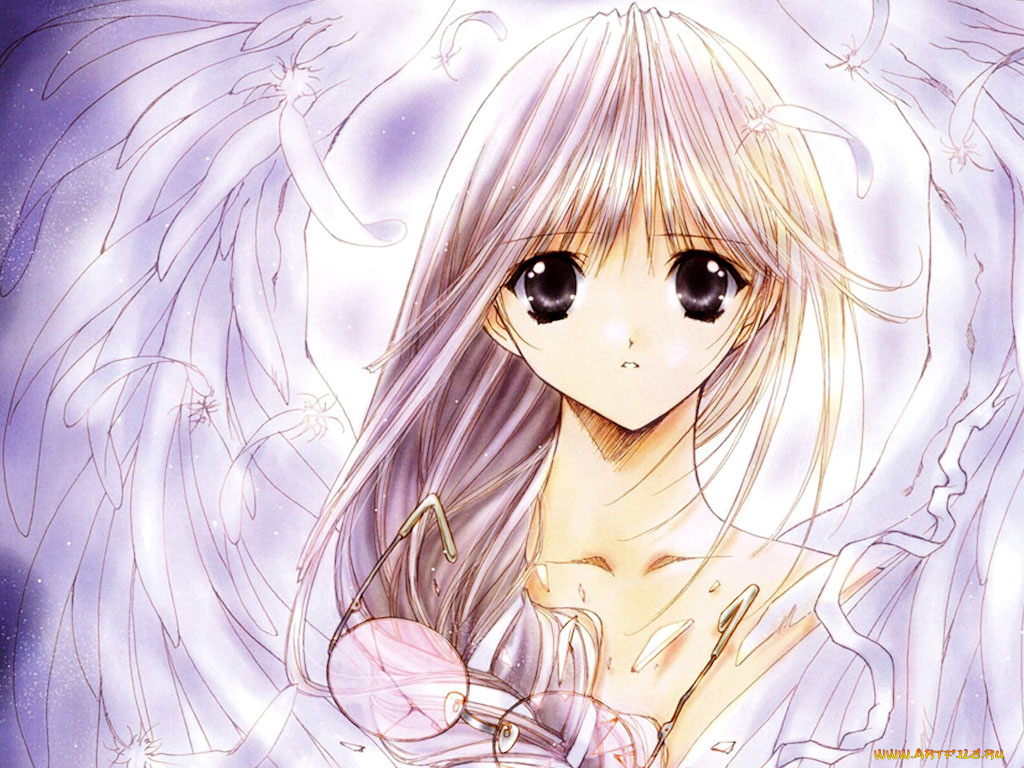 аниме, angel, dust