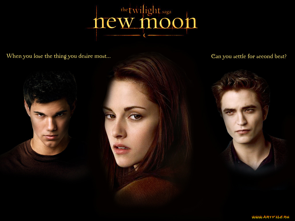 кино, фильмы, the, twilight, saga, new, moon