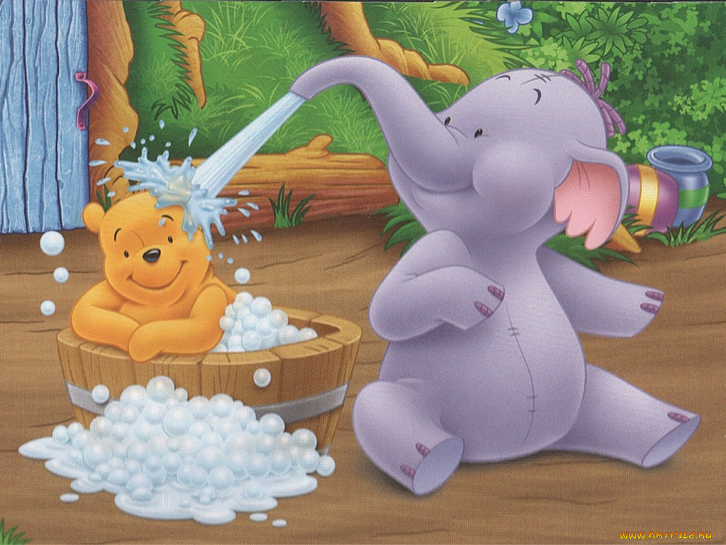 мультфильмы, winnie, the, pooh