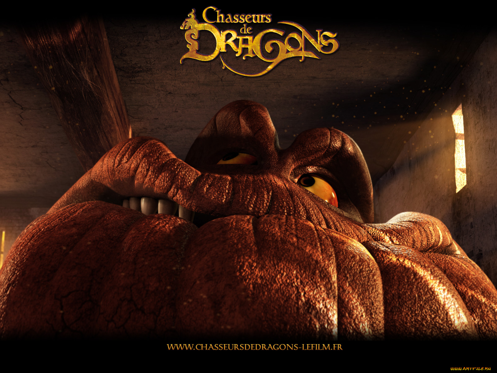 охотники, на, драконов, мультфильмы, chasseurs, de, dragons