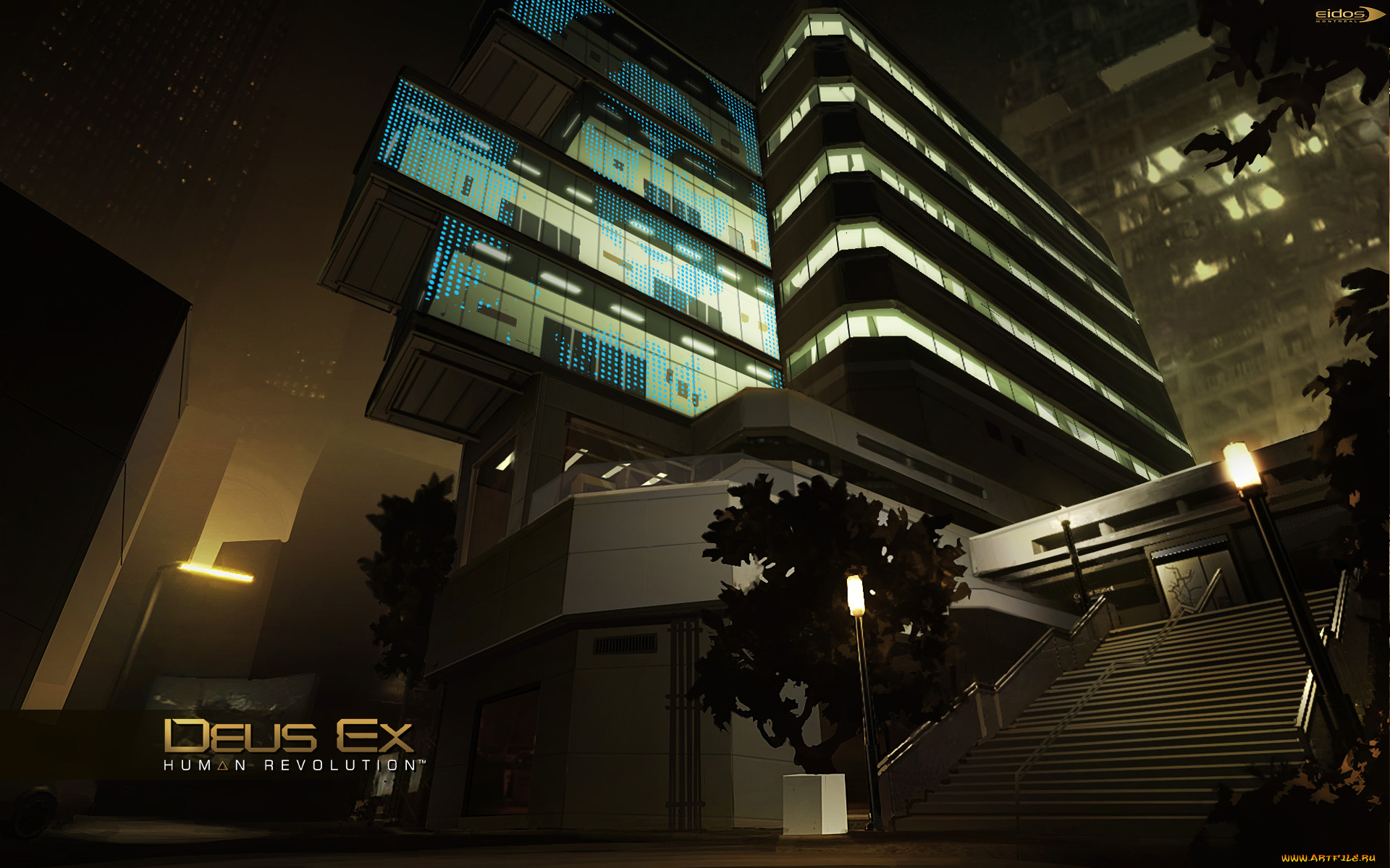 deus, ex, human, revolution, видео, игры