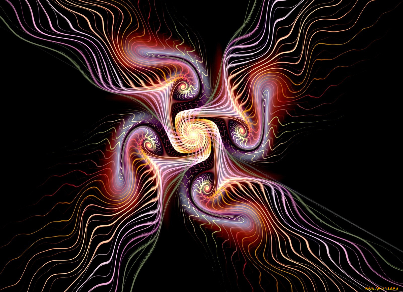 3д, графика, fractal, фракталы, фрактал