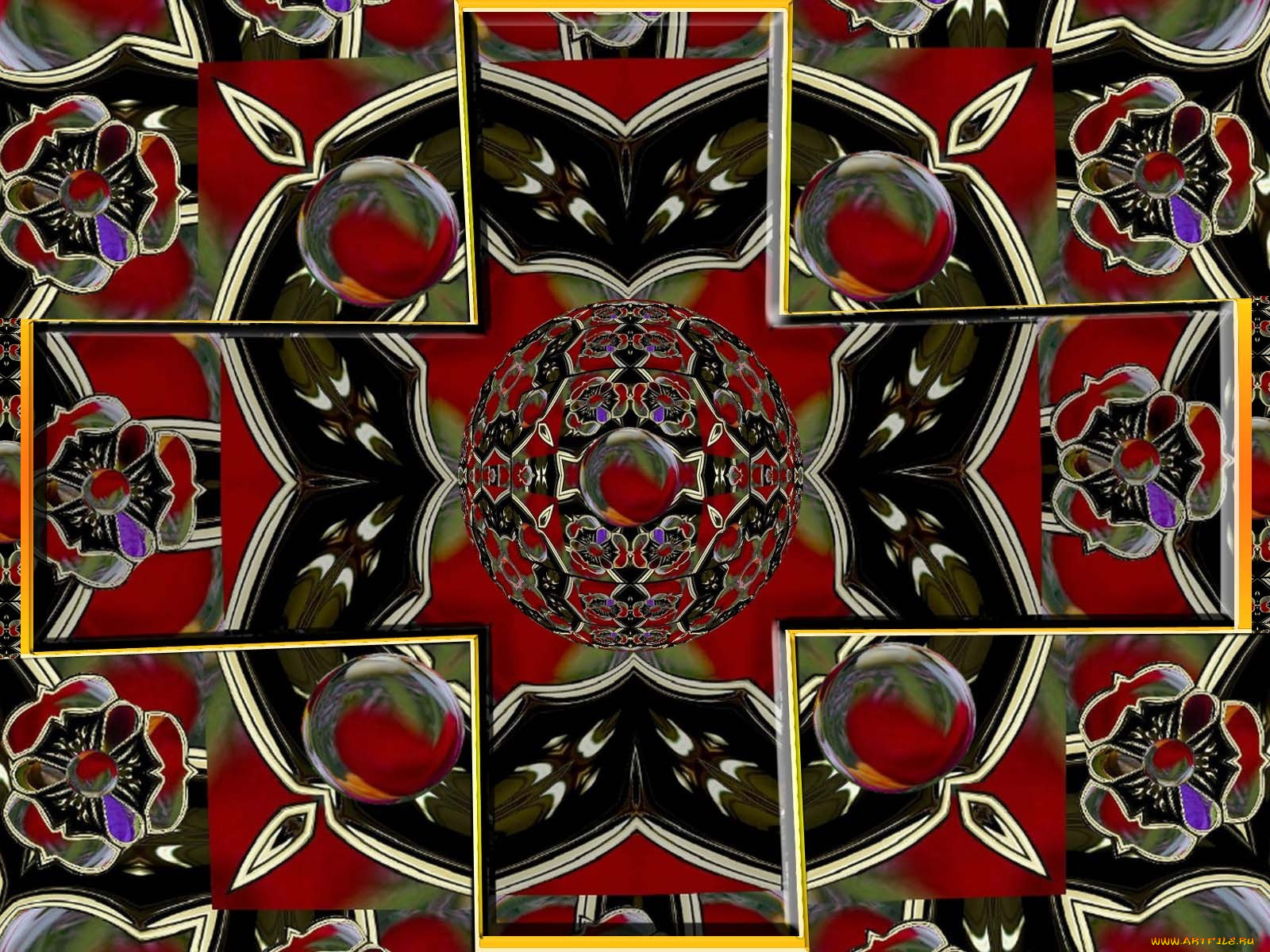 3д, графика, fractal, фракталы, фрактал