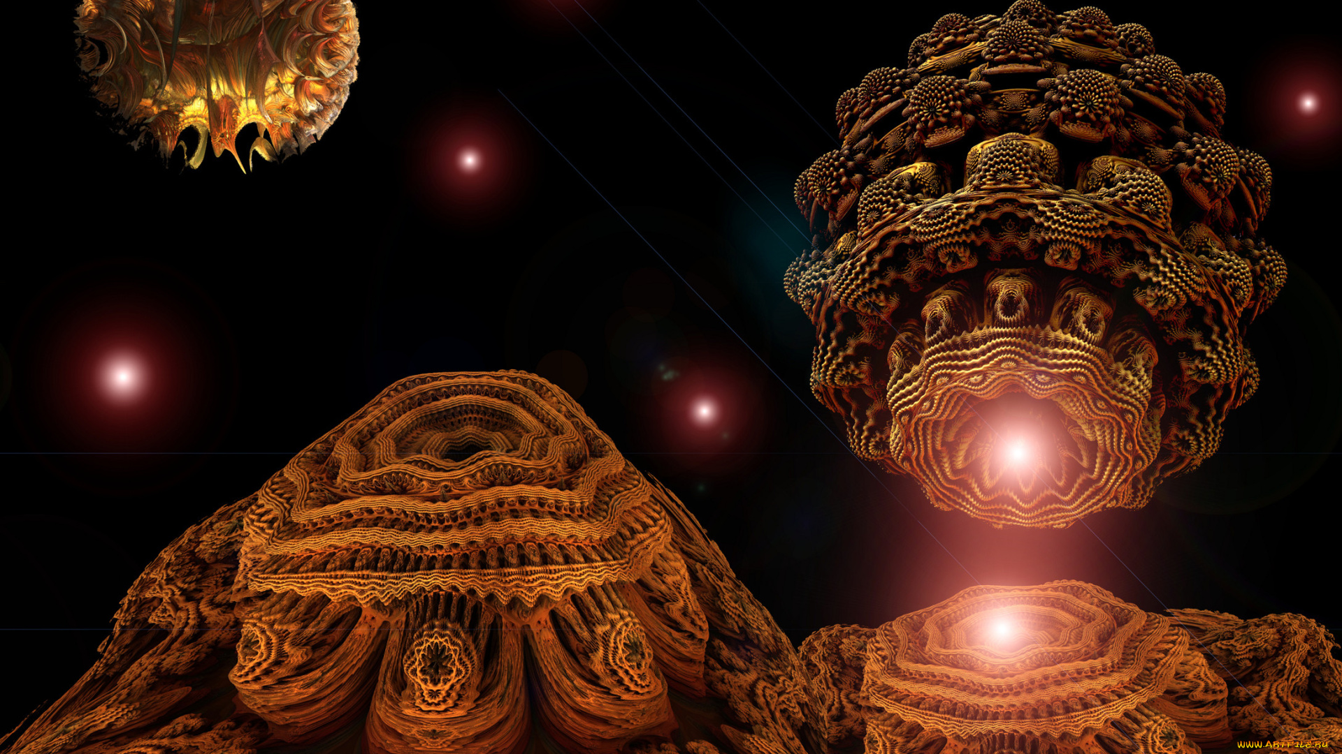 3д, графика, fractal, фракталы, фрактал