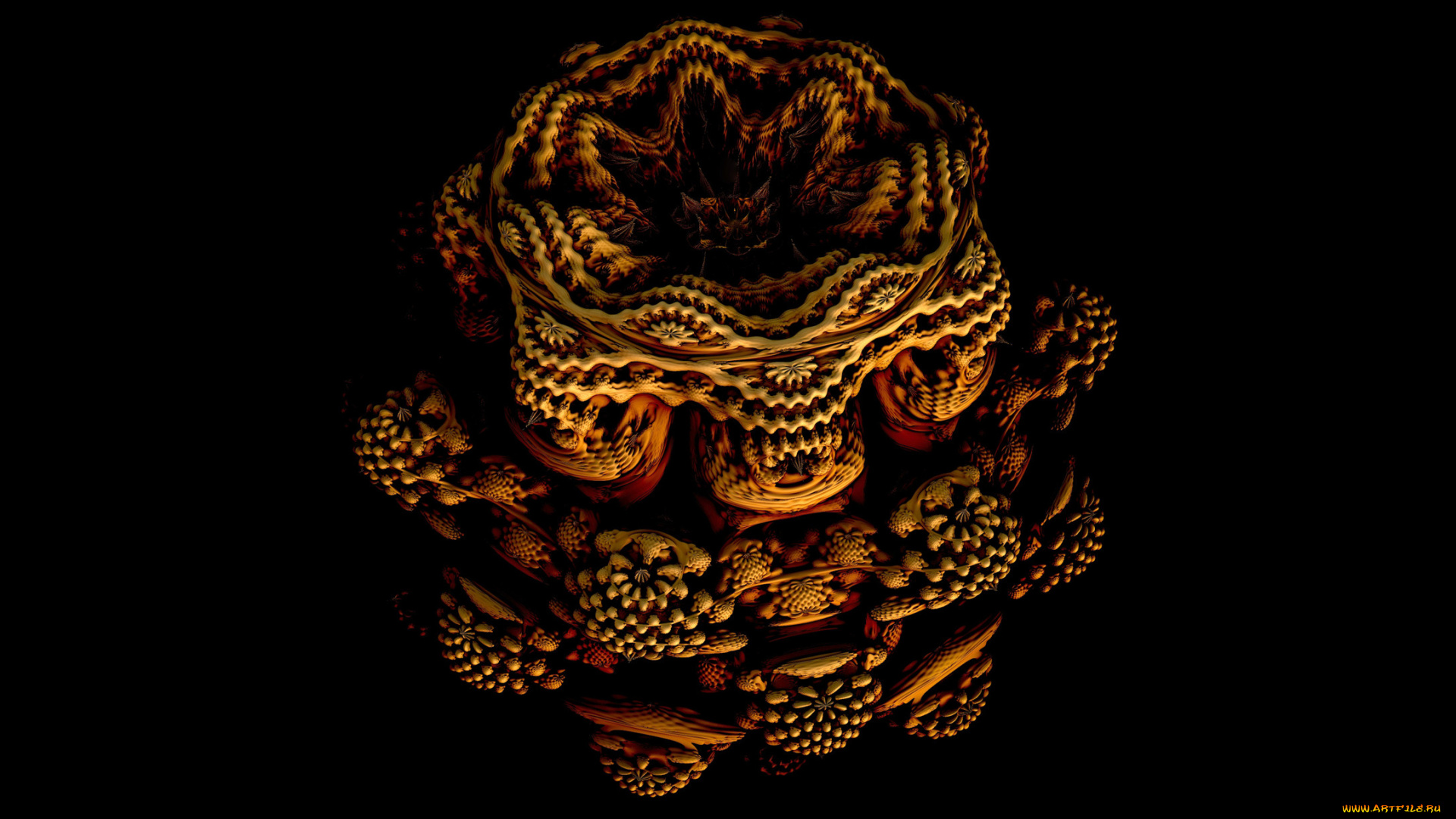 3д, графика, fractal, фракталы, фрактал