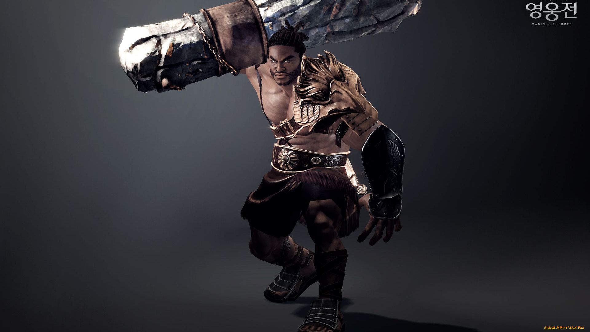 видео, игры, vindictus, человек, цепь, пояс