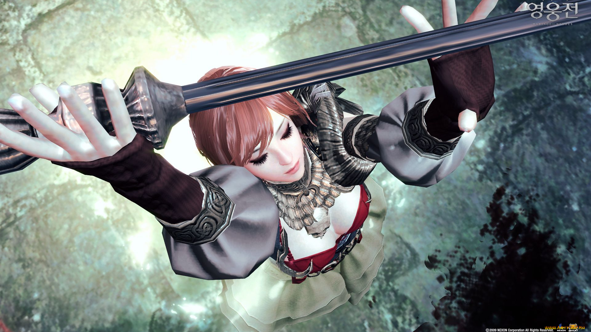 видео, игры, vindictus, девушка