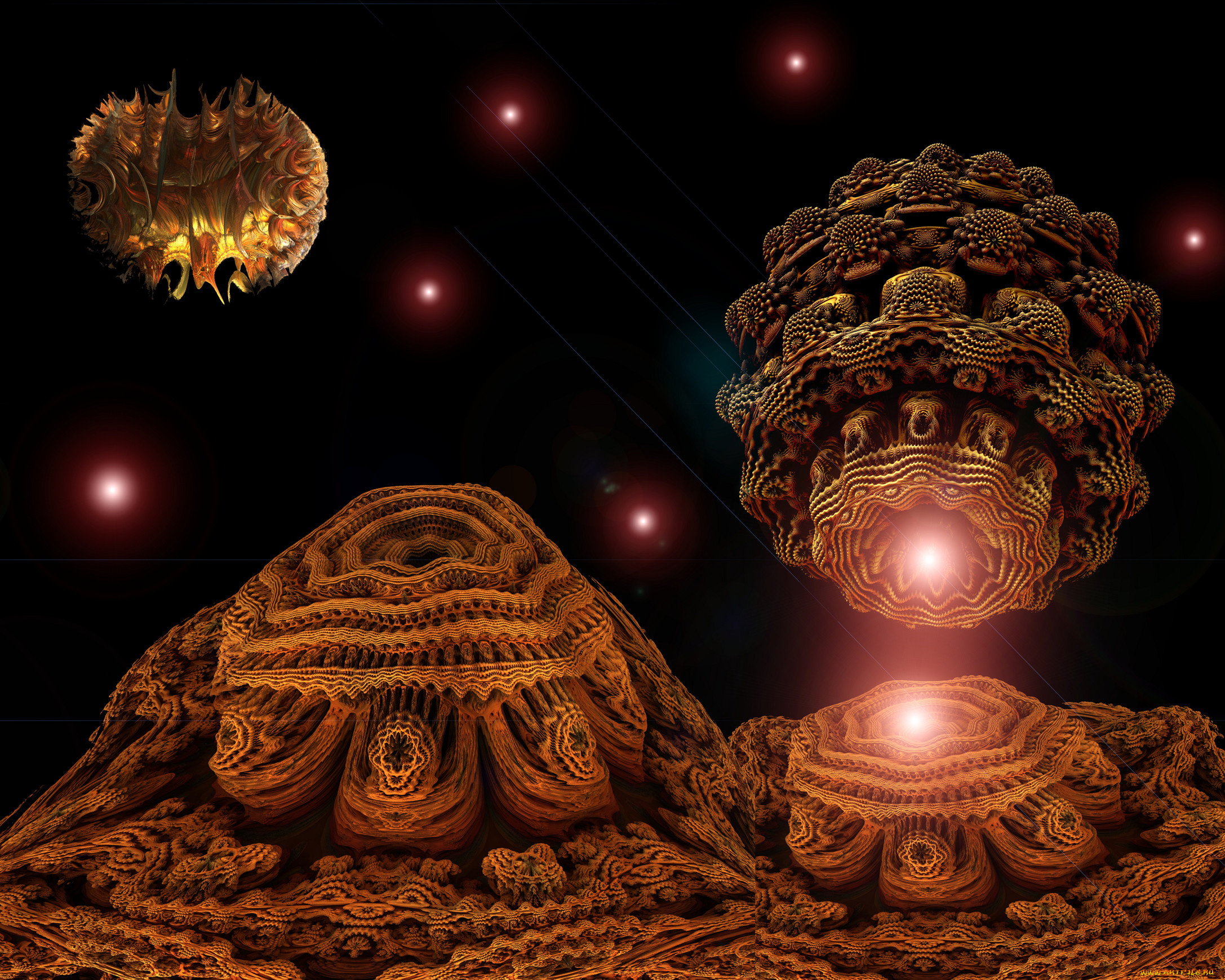 3д, графика, fractal, фракталы, фрактал