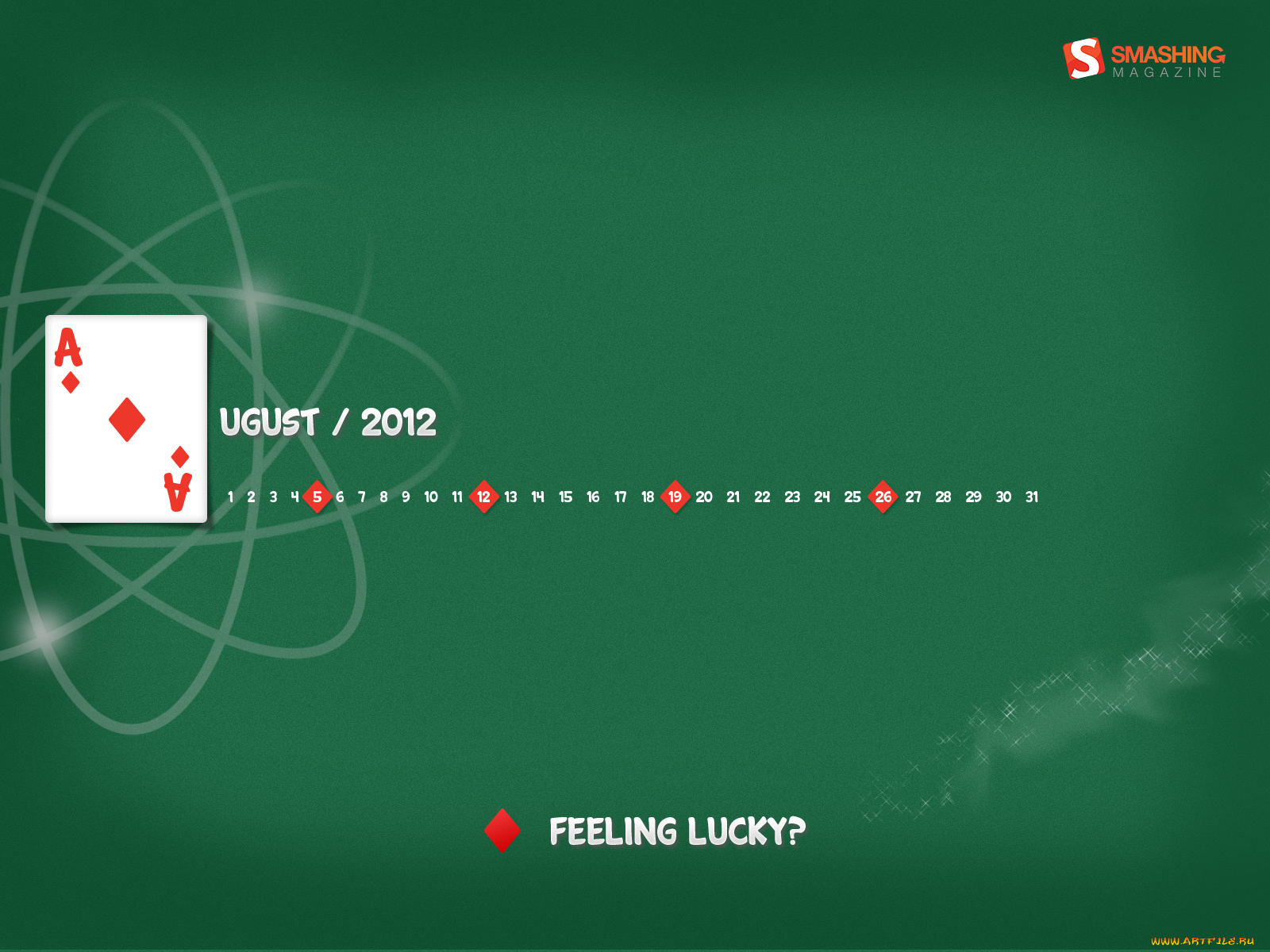 календари, рисованные, векторная, графика, туз