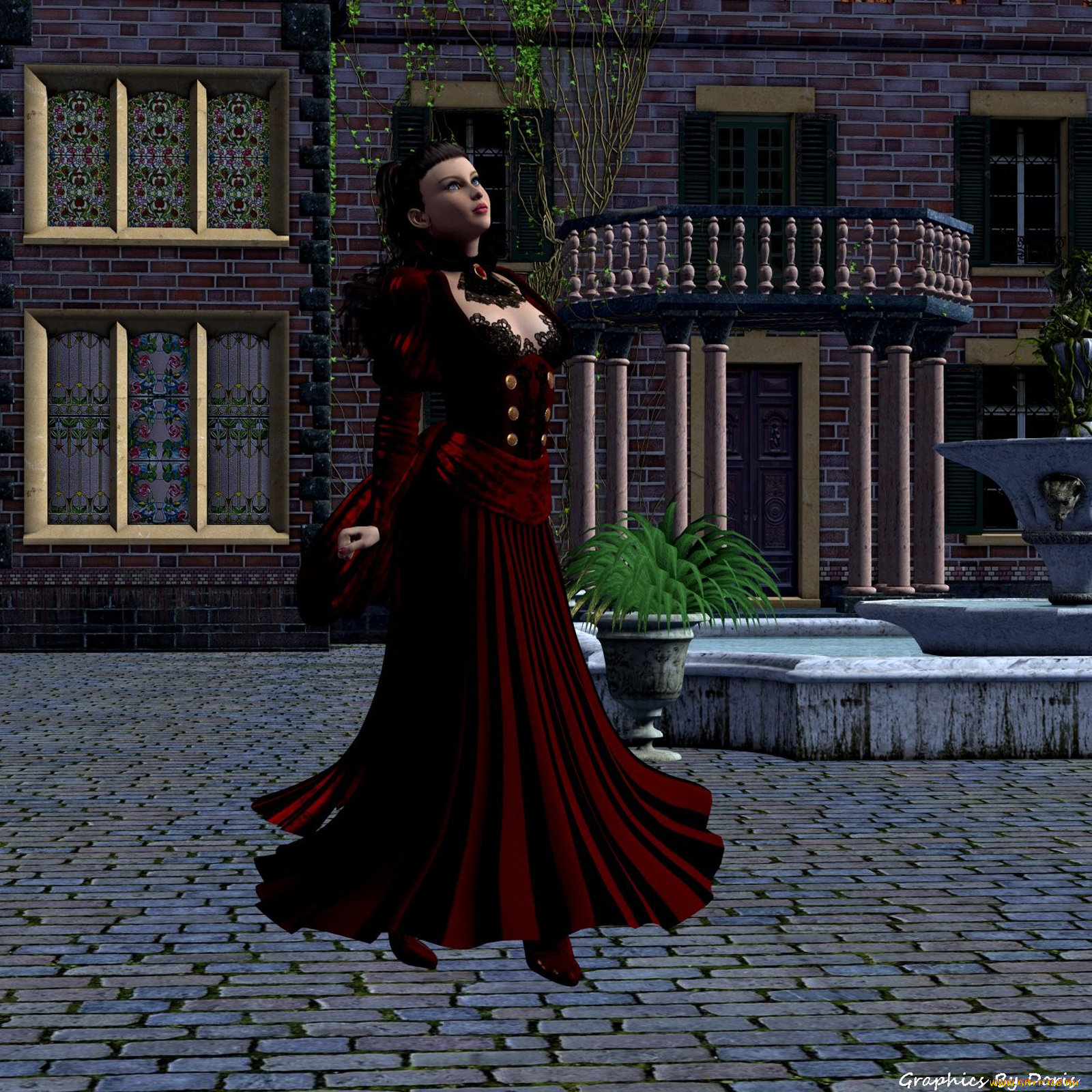 3д, графика, people, люди, девушка