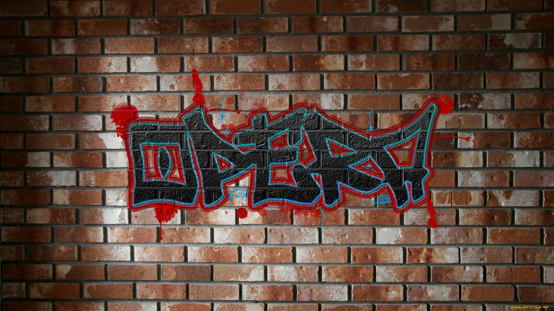 компьютеры, opera, кирпич