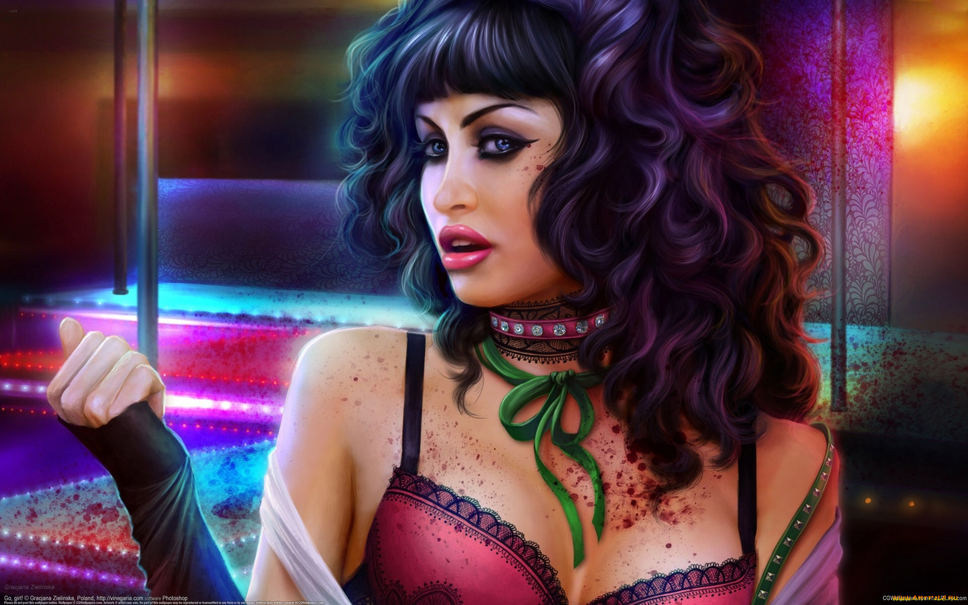 gracjana, zielinska, фэнтези, девушки