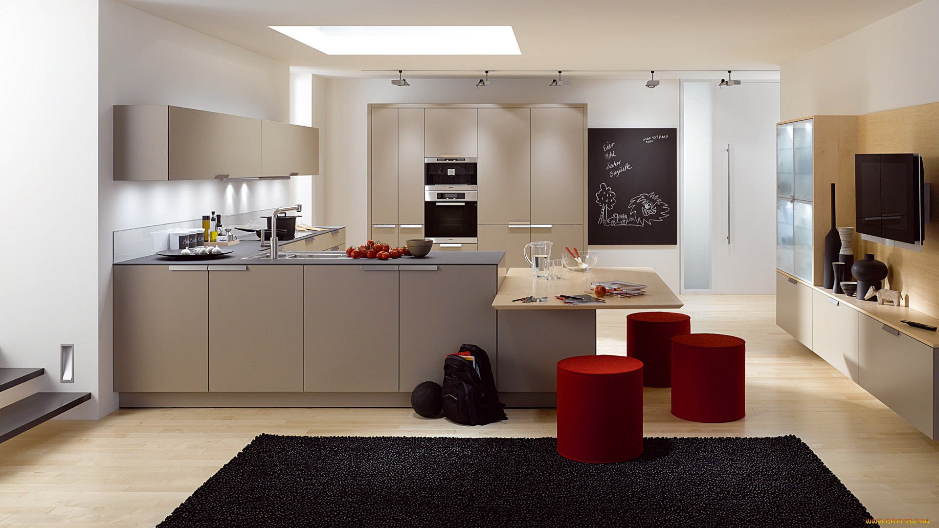 3д, графика, реализм, , realism, kitchen, style, room