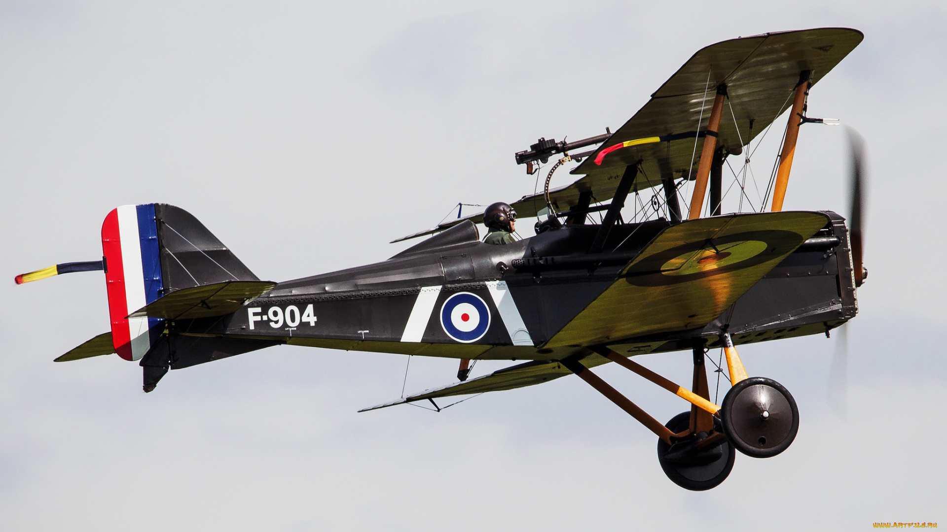 авиация, лёгкие, и, одномоторные, самолёты, исторический, полет, истребитель