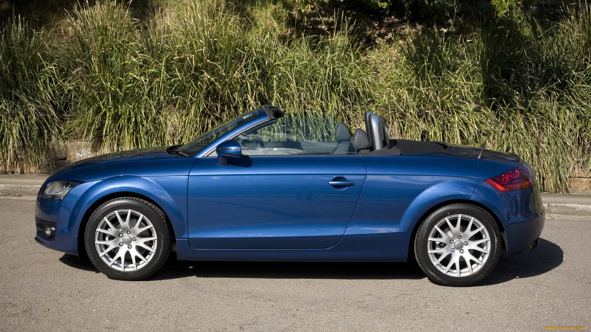 автомобили, audi, 8j, au-spec, синий, roadster, tt