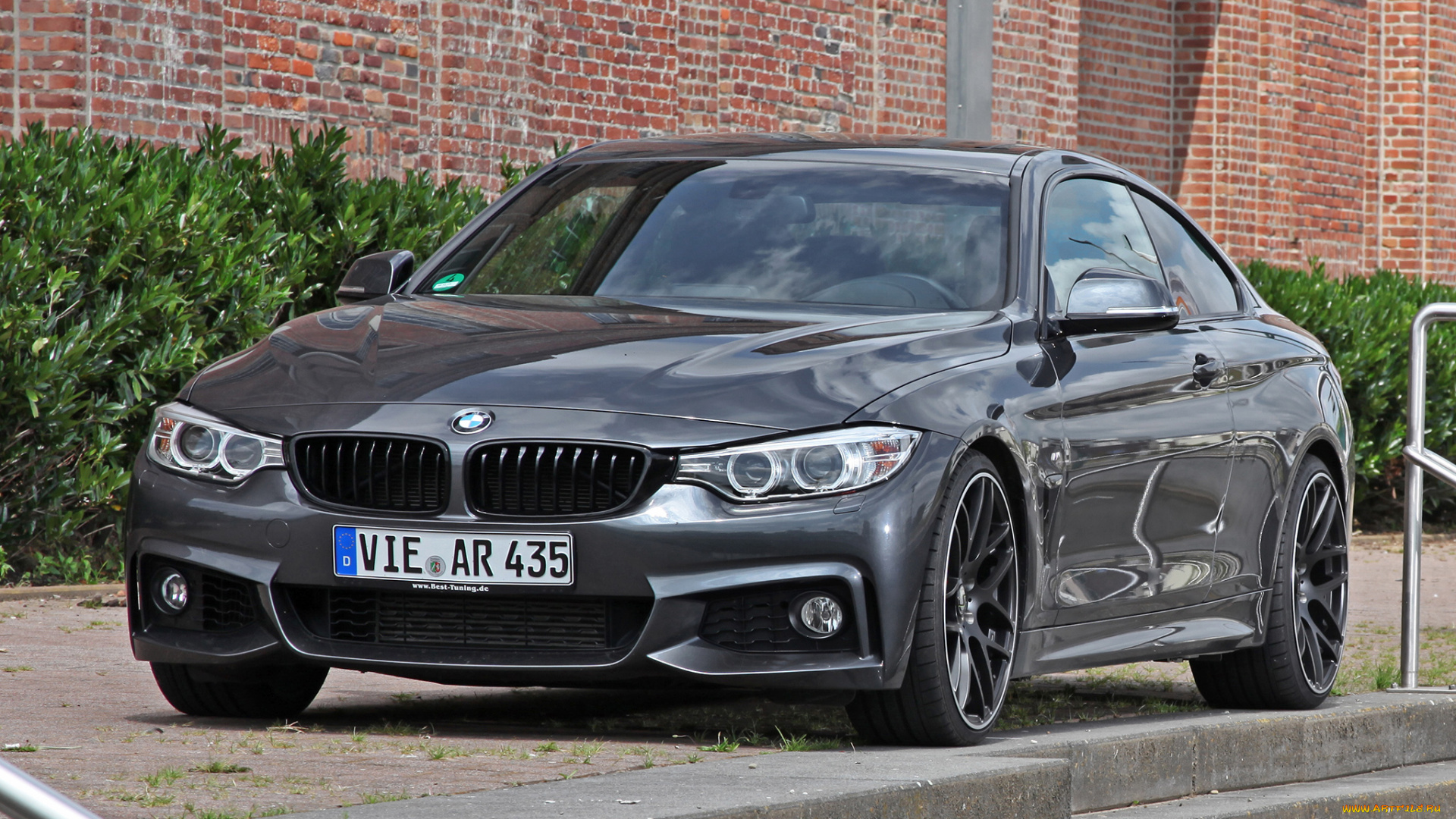 автомобили, bmw, coupе, msport, best-tuning, темный, xdrive, f32, 2014г, package, 435i