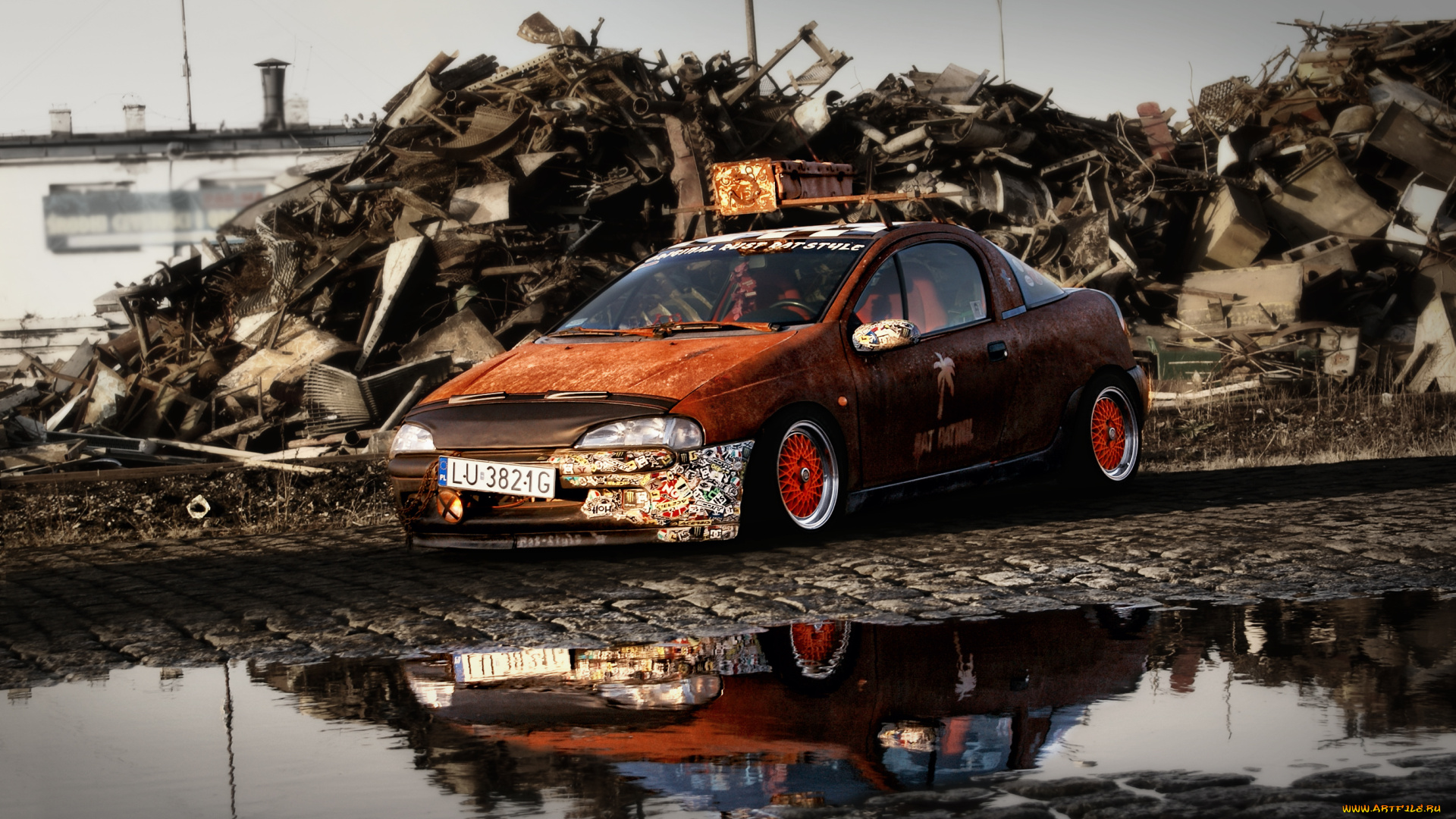автомобили, opel, ratrod, tigra