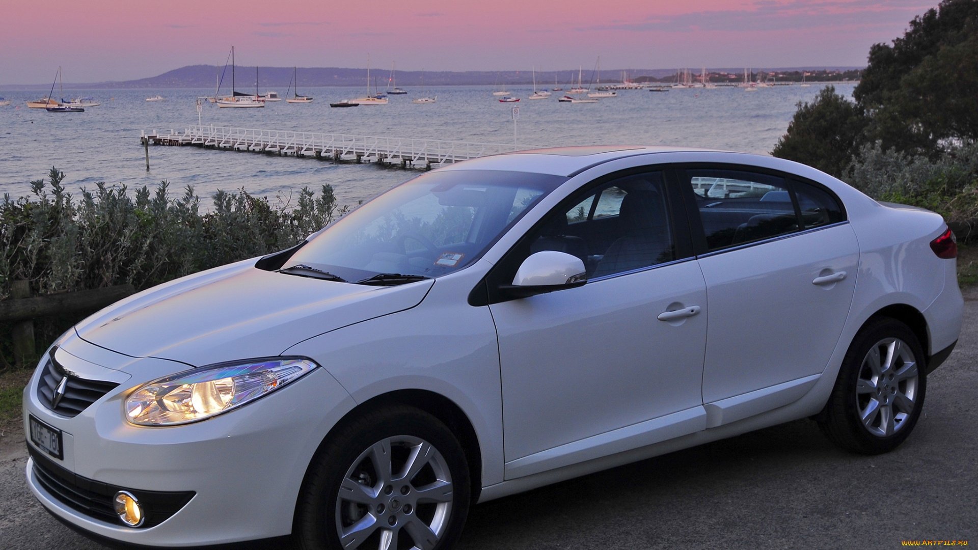 автомобили, renault, светлый, au-spec, fluence