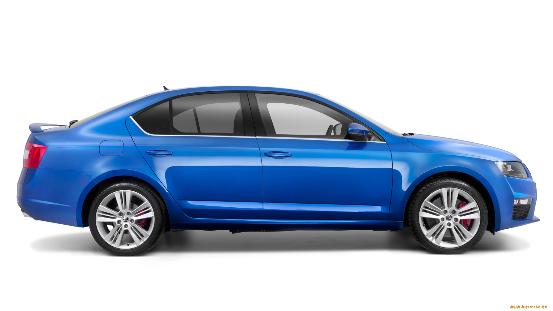 автомобили, skoda, rs, octavia, au-spec, 2014г, 5e, синий
