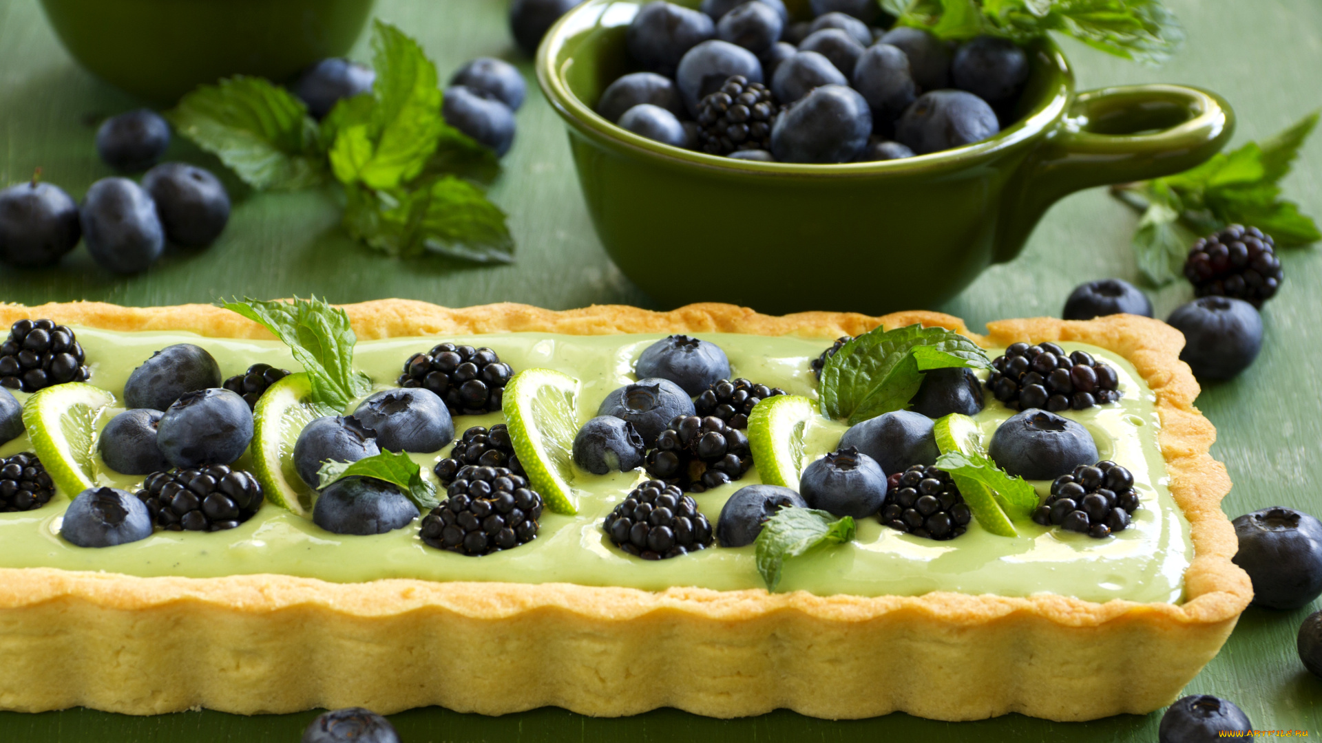 еда, пироги, ягоды