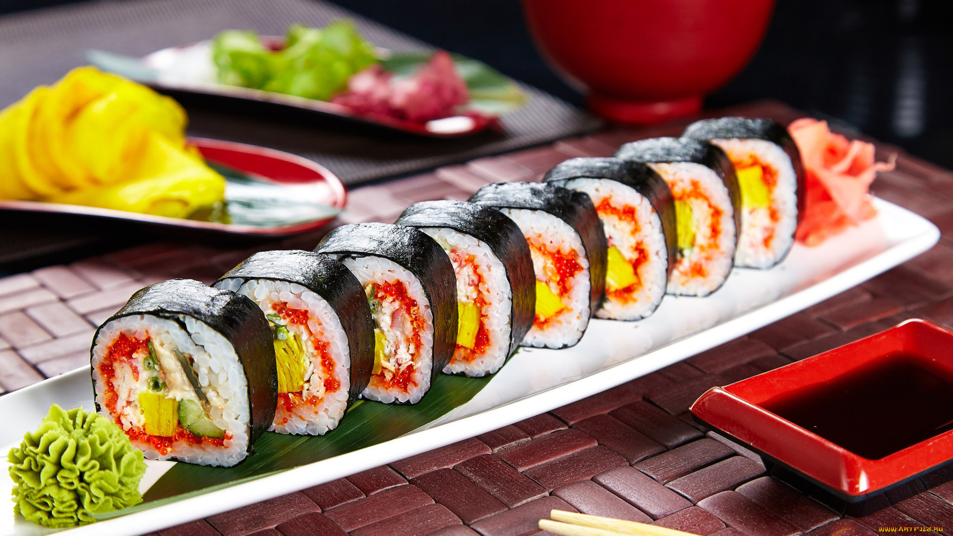 еда, рыба, , морепродукты, , суши, , роллы, японский