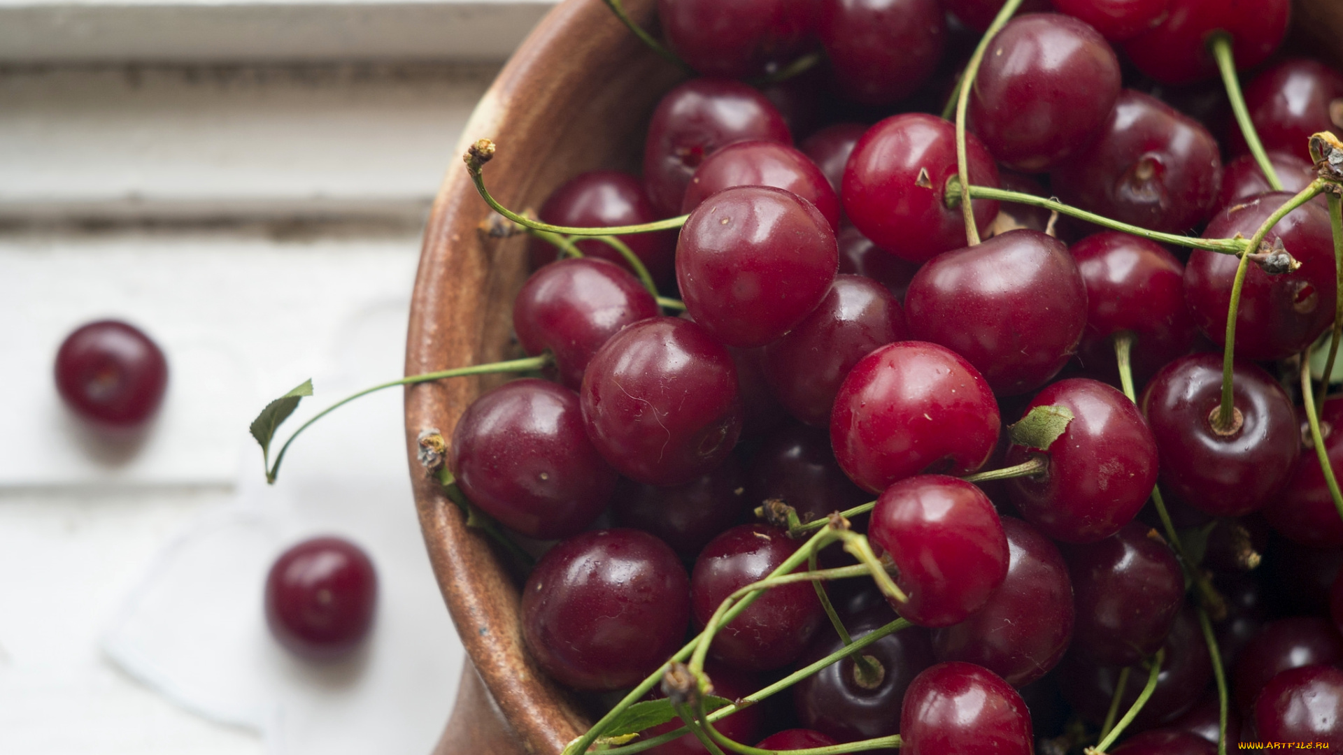 еда, вишня, , черешня