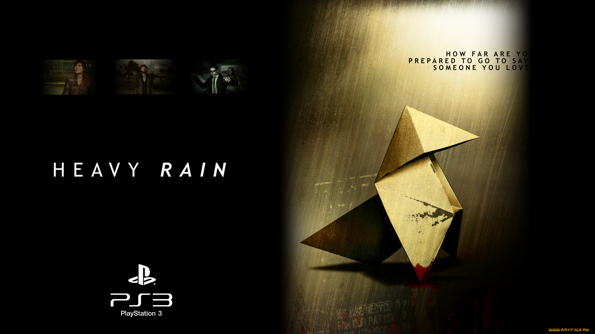 heavy, rain, видео, игры, портреты