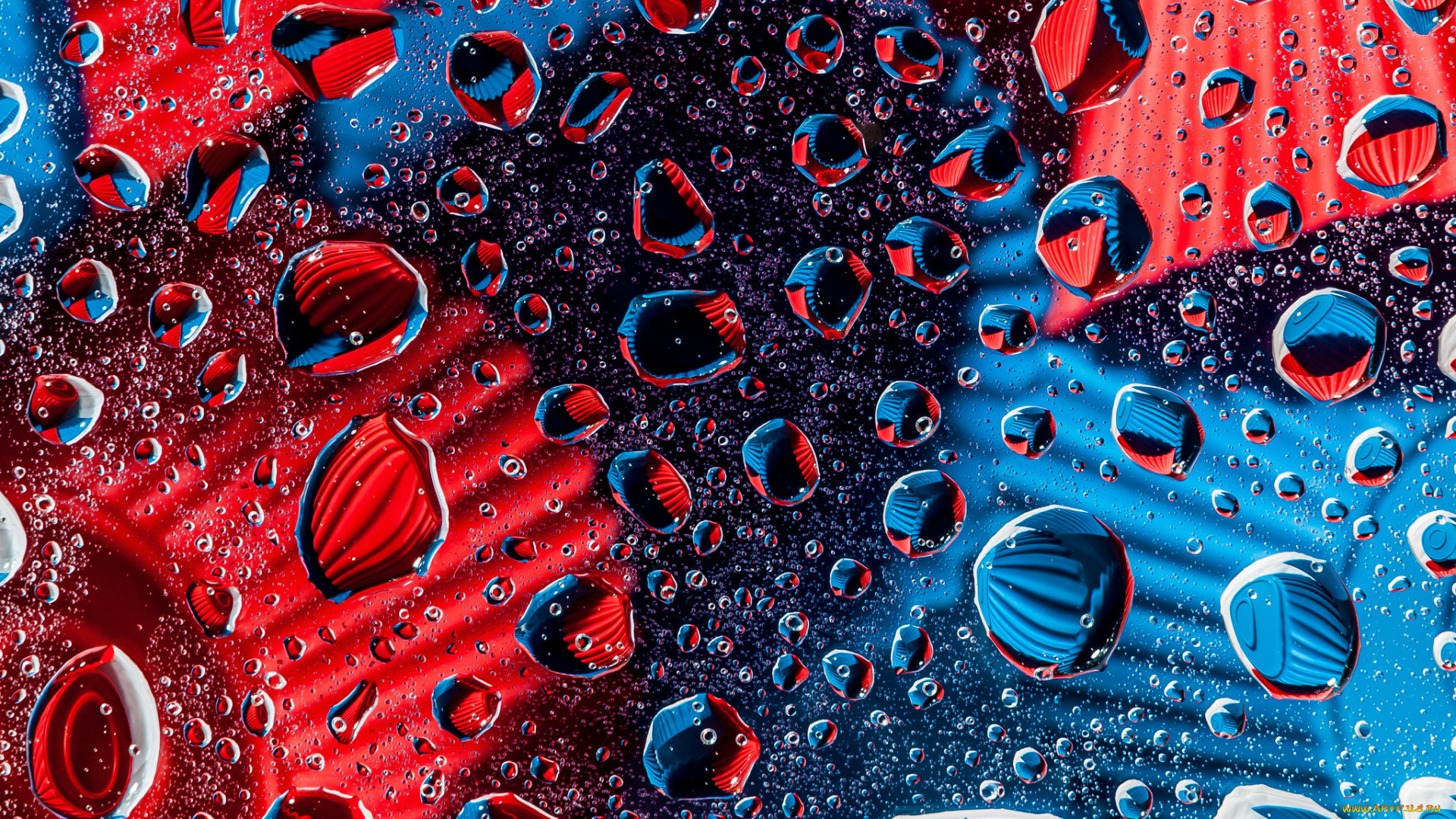 разное, капли, , брызги, , всплески, синий, стекло, красный