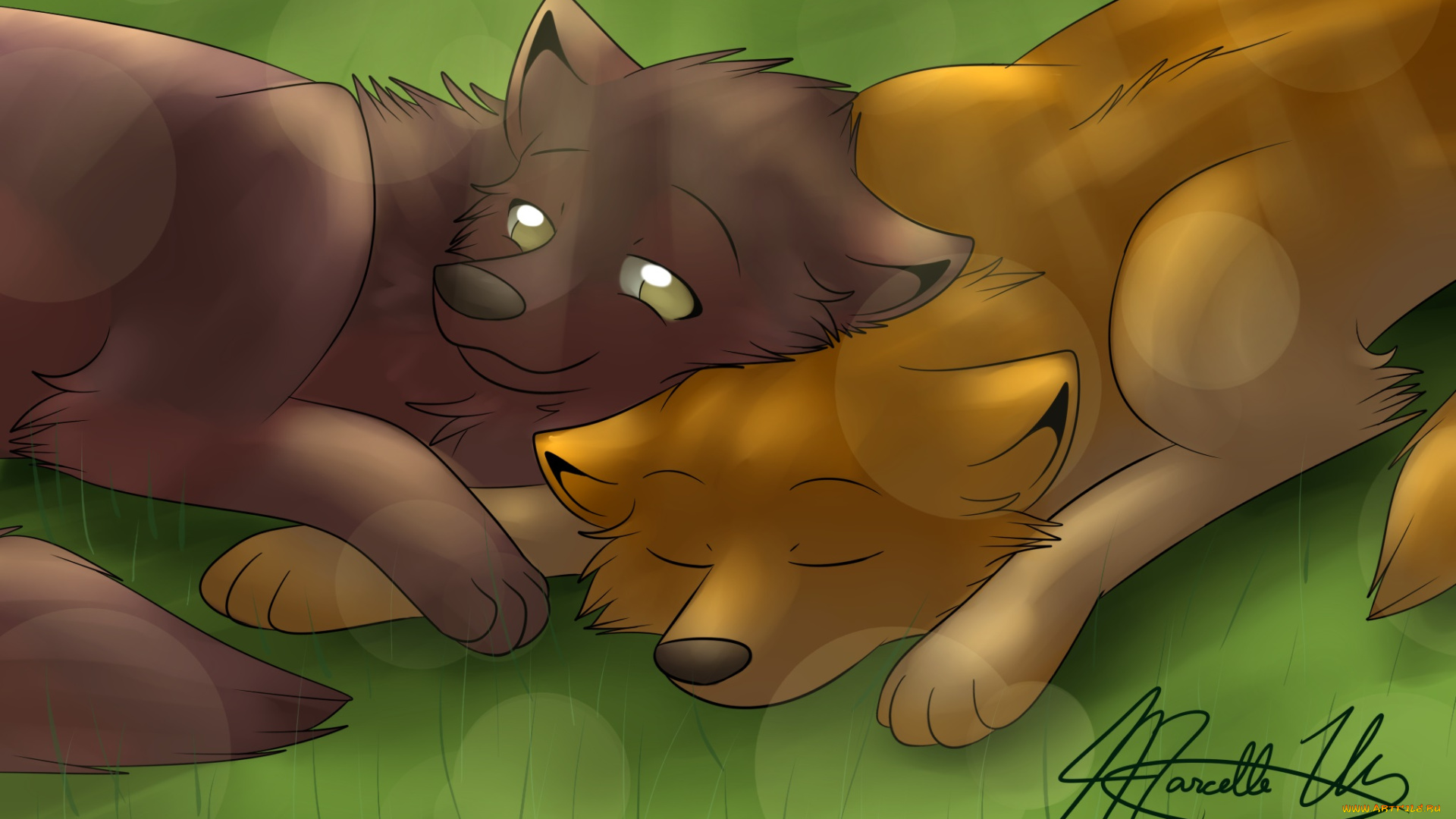 рисованные, животные, , собаки, собаки