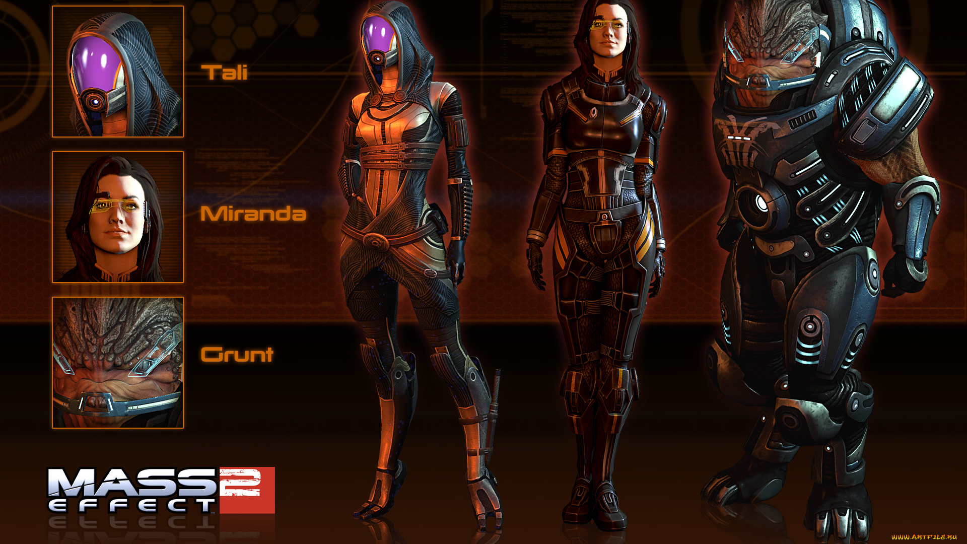 видео, игры, mass, effect, 2, роботы