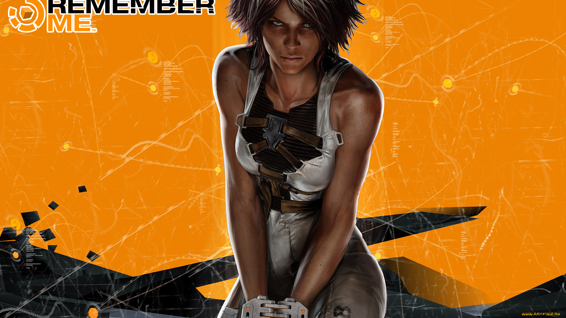 видео, игры, remember, me, remember, me, помни, меня, игра, экшен, приключения, арт