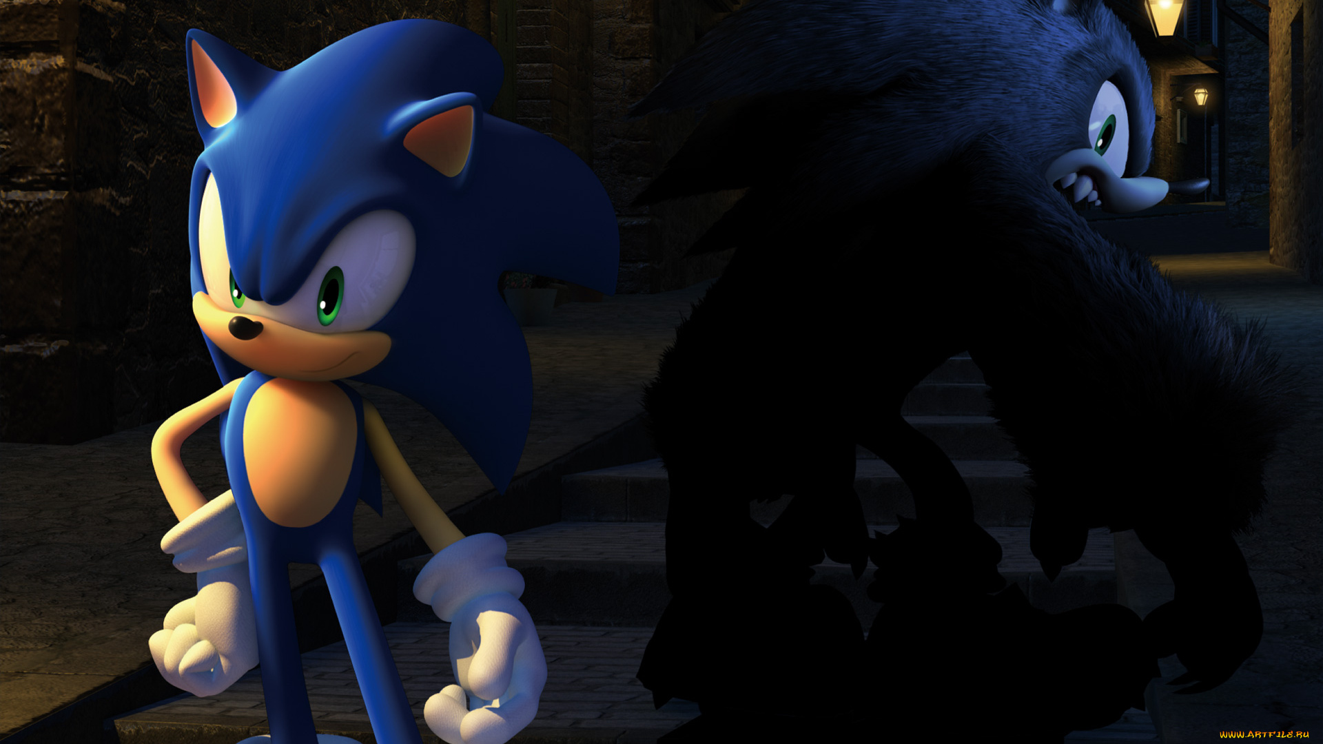 видео, игры, sonic, unleashed, ежик