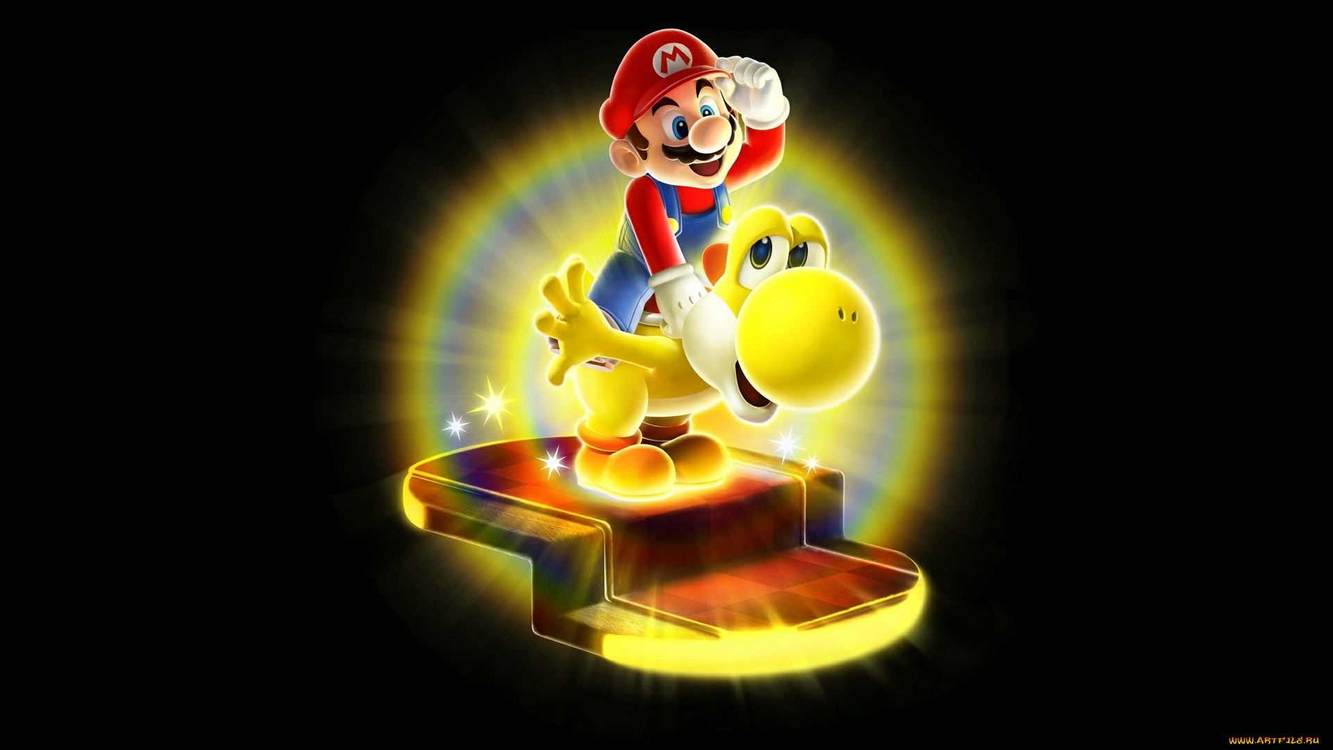 видео, игры, super, mario, galaxy, 2, mario