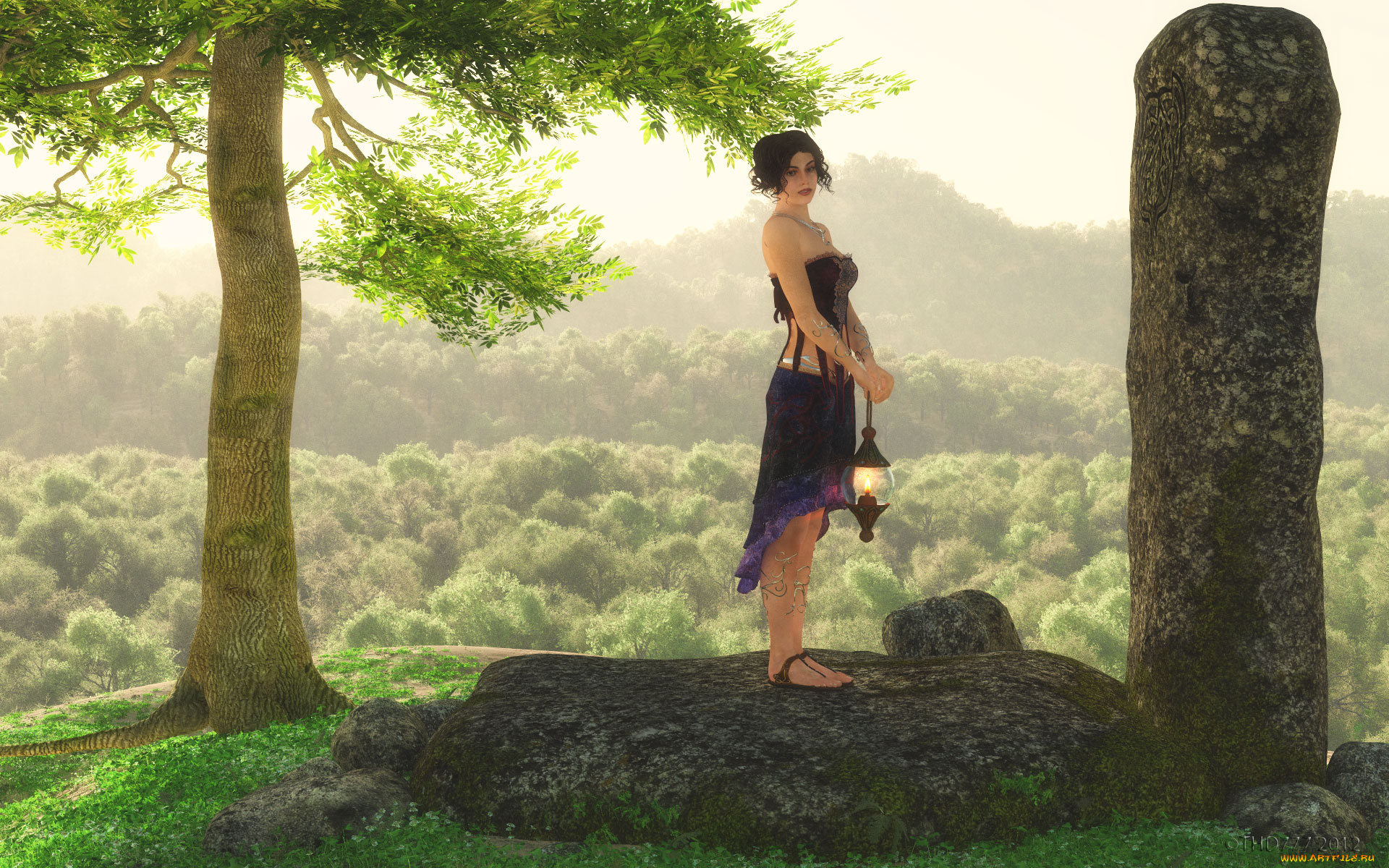 3д, графика, люди, , people, взгляд, девушка