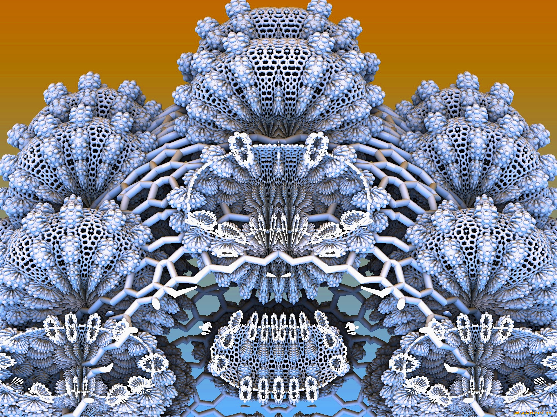 3д, графика, фракталы, , fractal, цвета, фон, узор