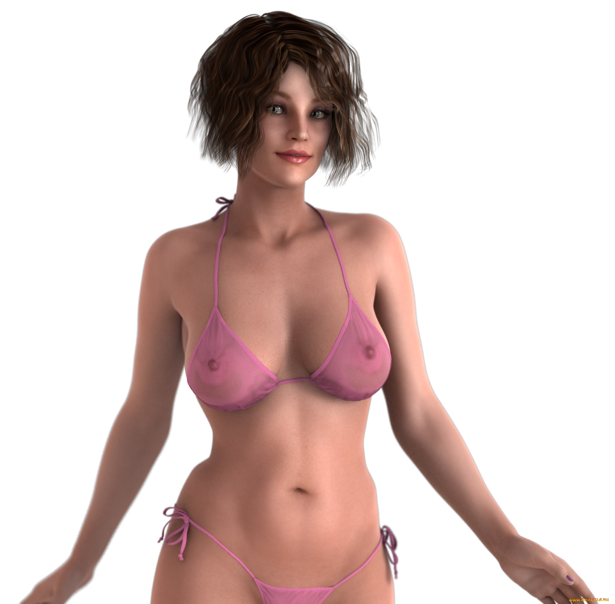 3д, графика, люди, , people, взгляд, девушка